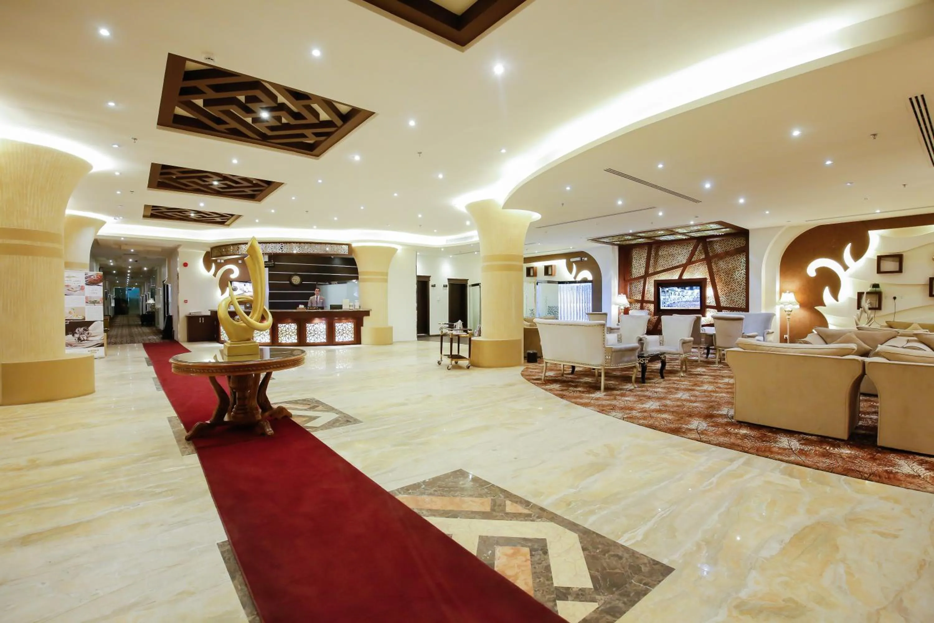 Lobby or reception in Rest Night Serviced Apartments- AlHamra