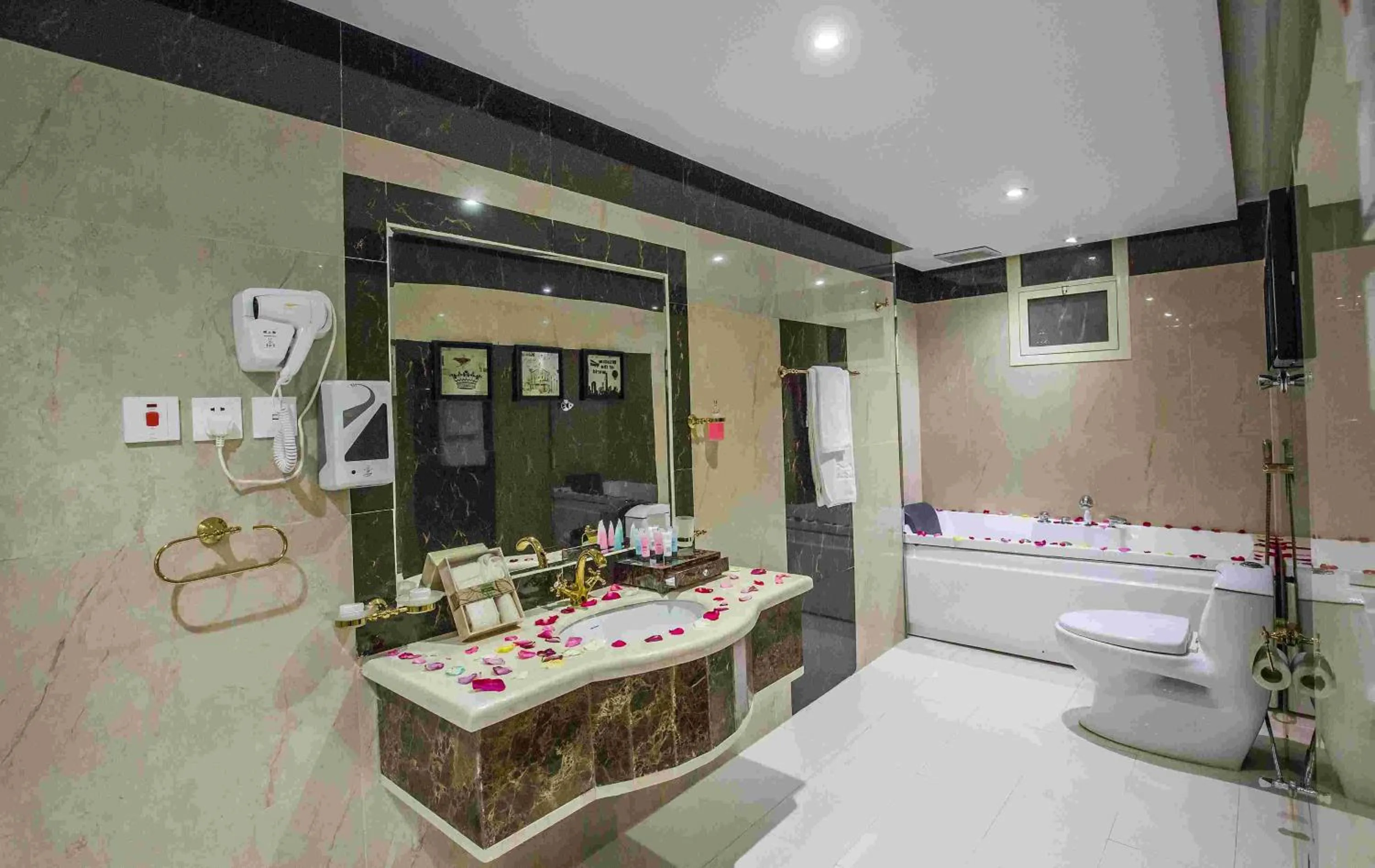 Hot Spring Bath in Rest Night Serviced Apartments- AlHamra