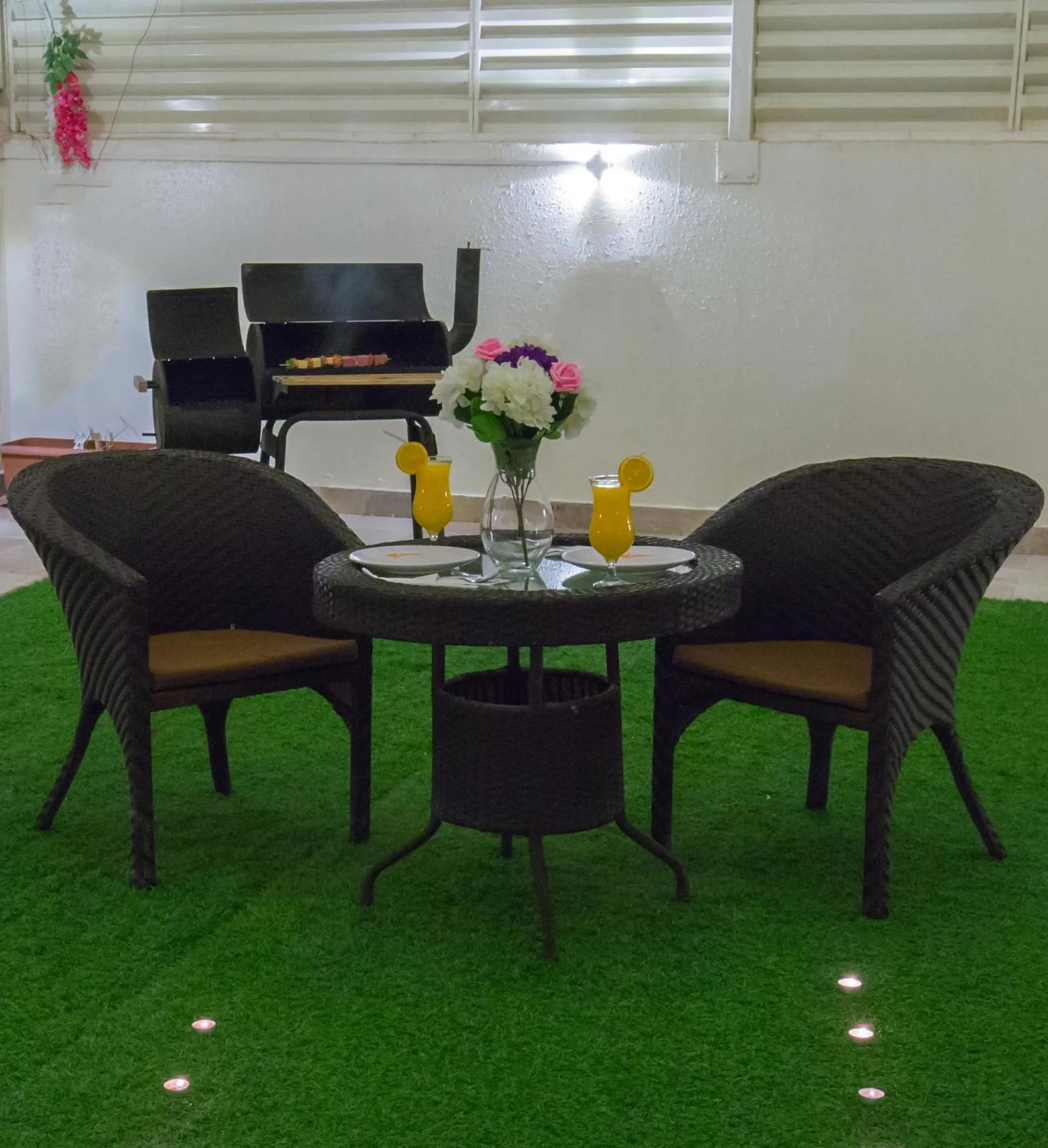 Garden in Rest Night Serviced Apartments- AlHamra