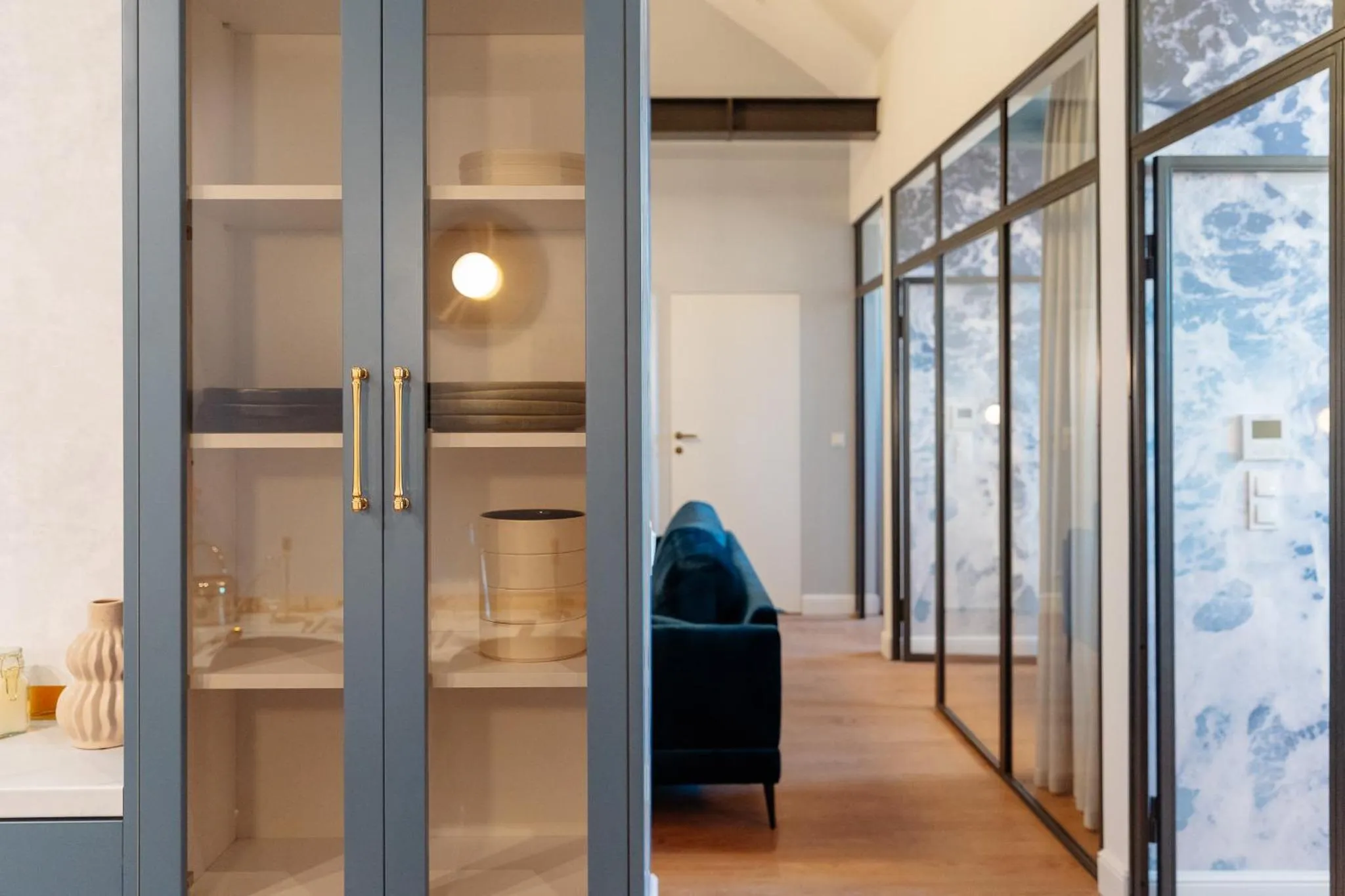 Living room in Warsaw Story - LoftAffair Collection