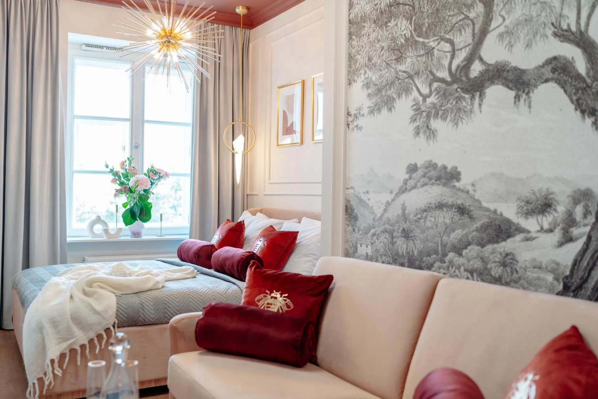 Seating area in Warsaw Story - LoftAffair Collection