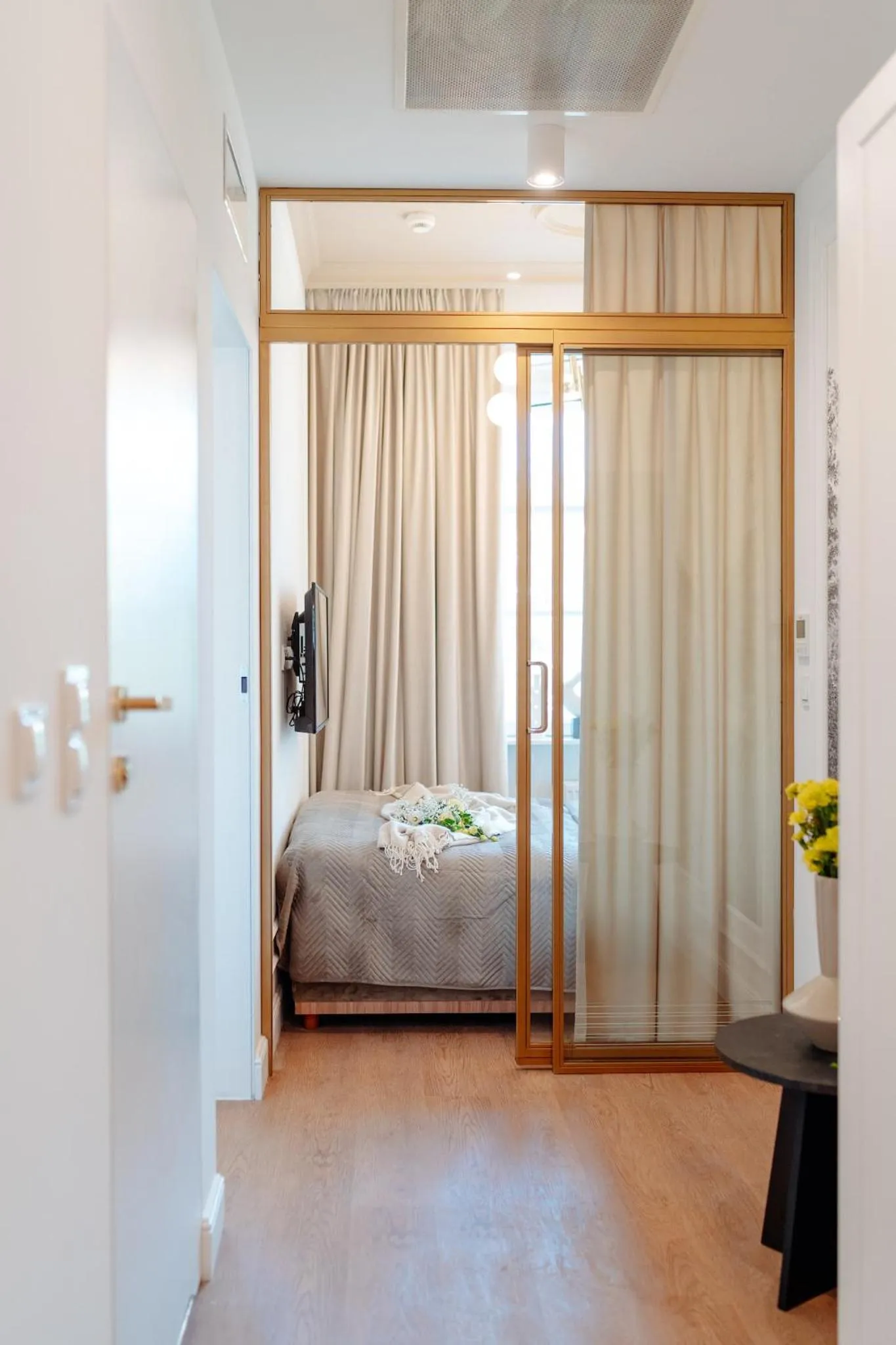 Bedroom, Bed in Warsaw Story - LoftAffair Collection