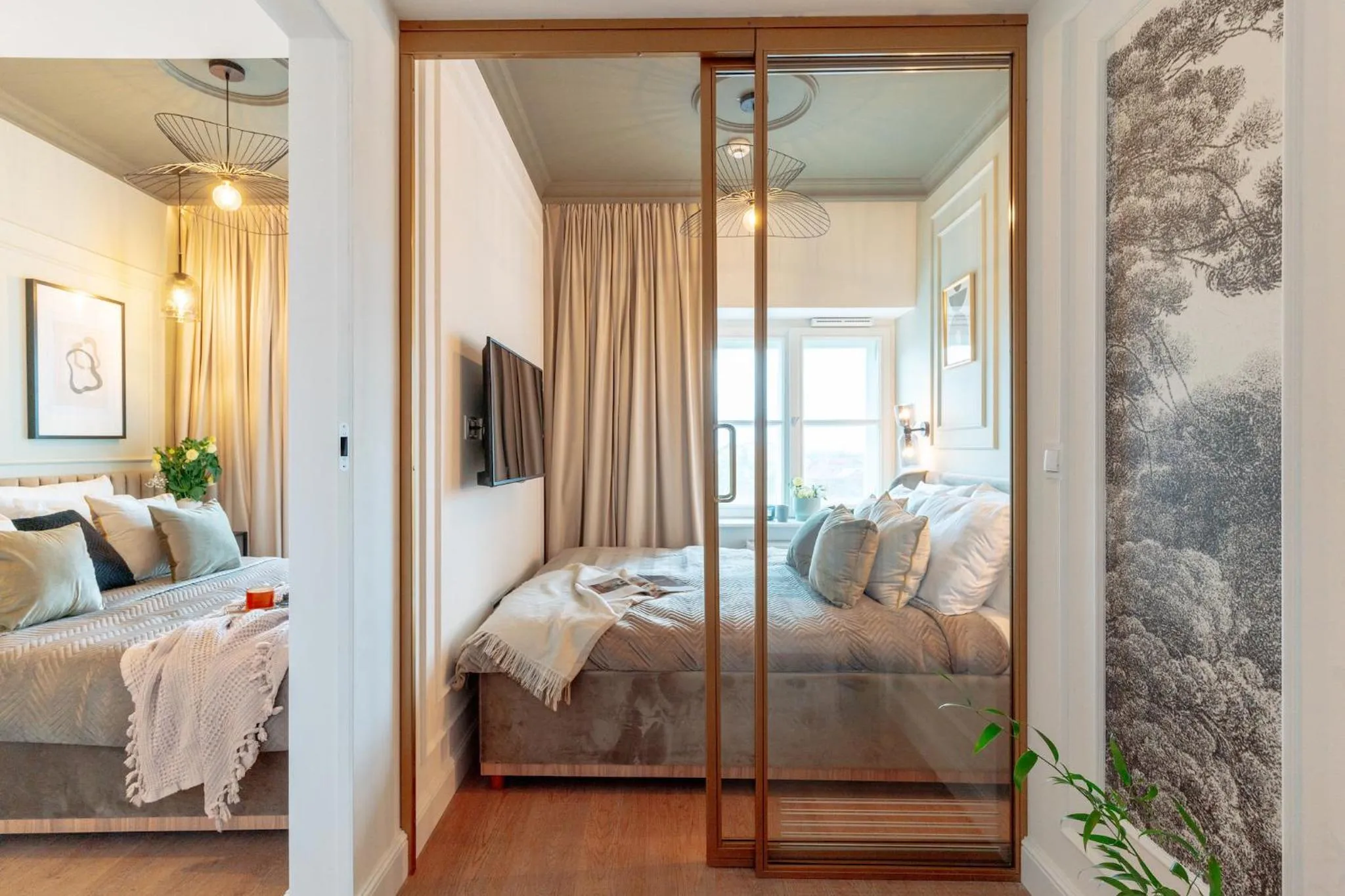 Bedroom, Bed in Warsaw Story - LoftAffair Collection