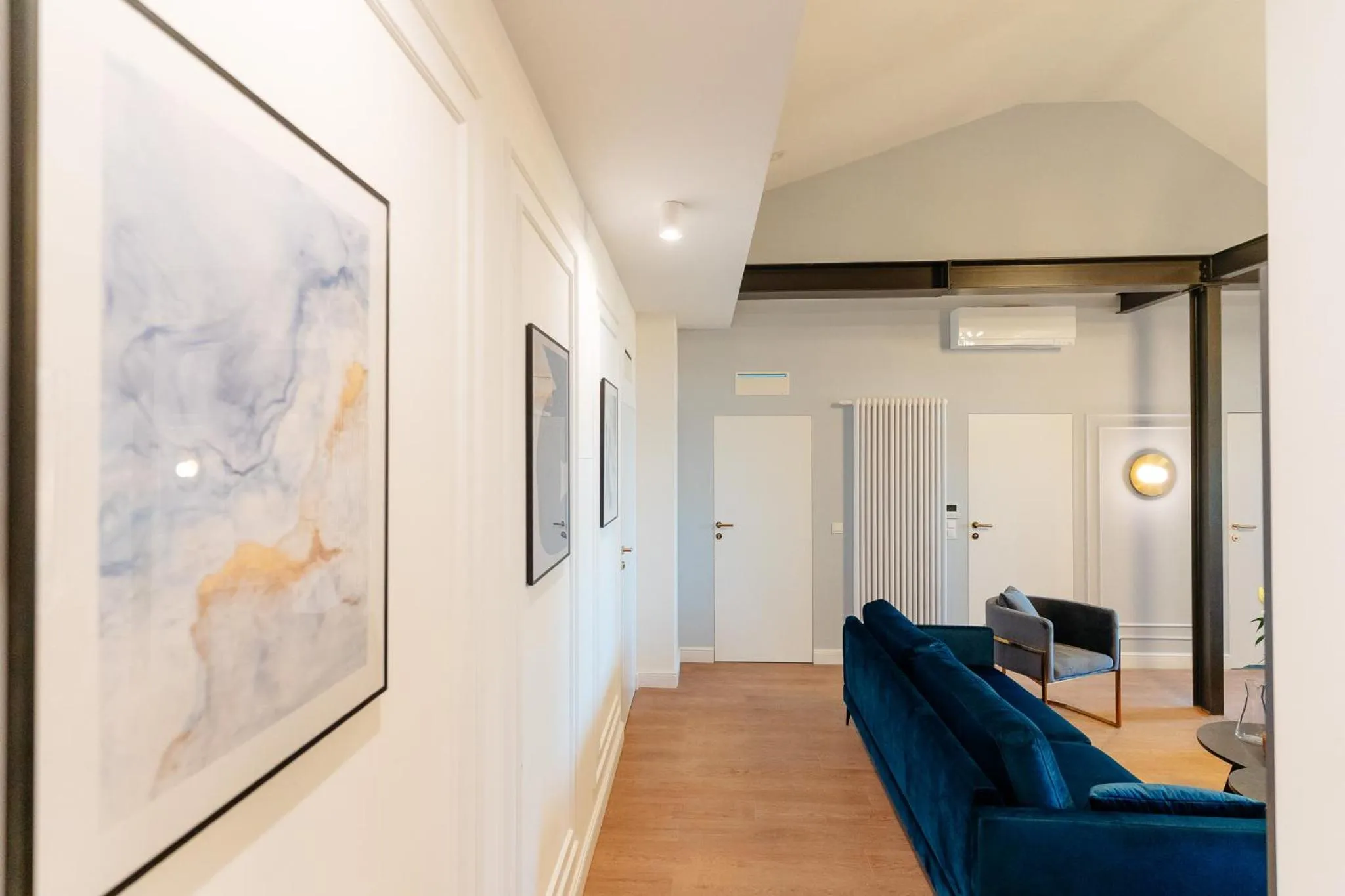 Living room in Warsaw Story - LoftAffair Collection