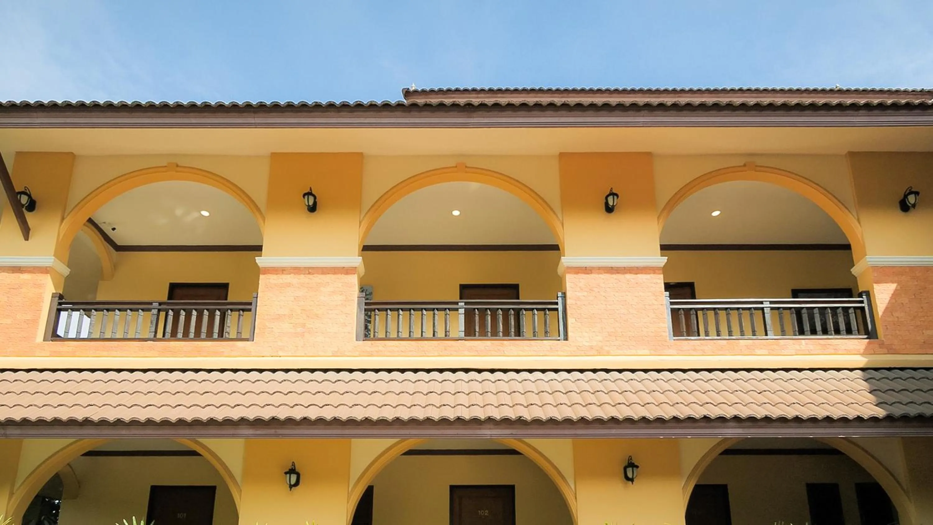 Balcony/Terrace in Siam Avari Hotel, Chiang Rai