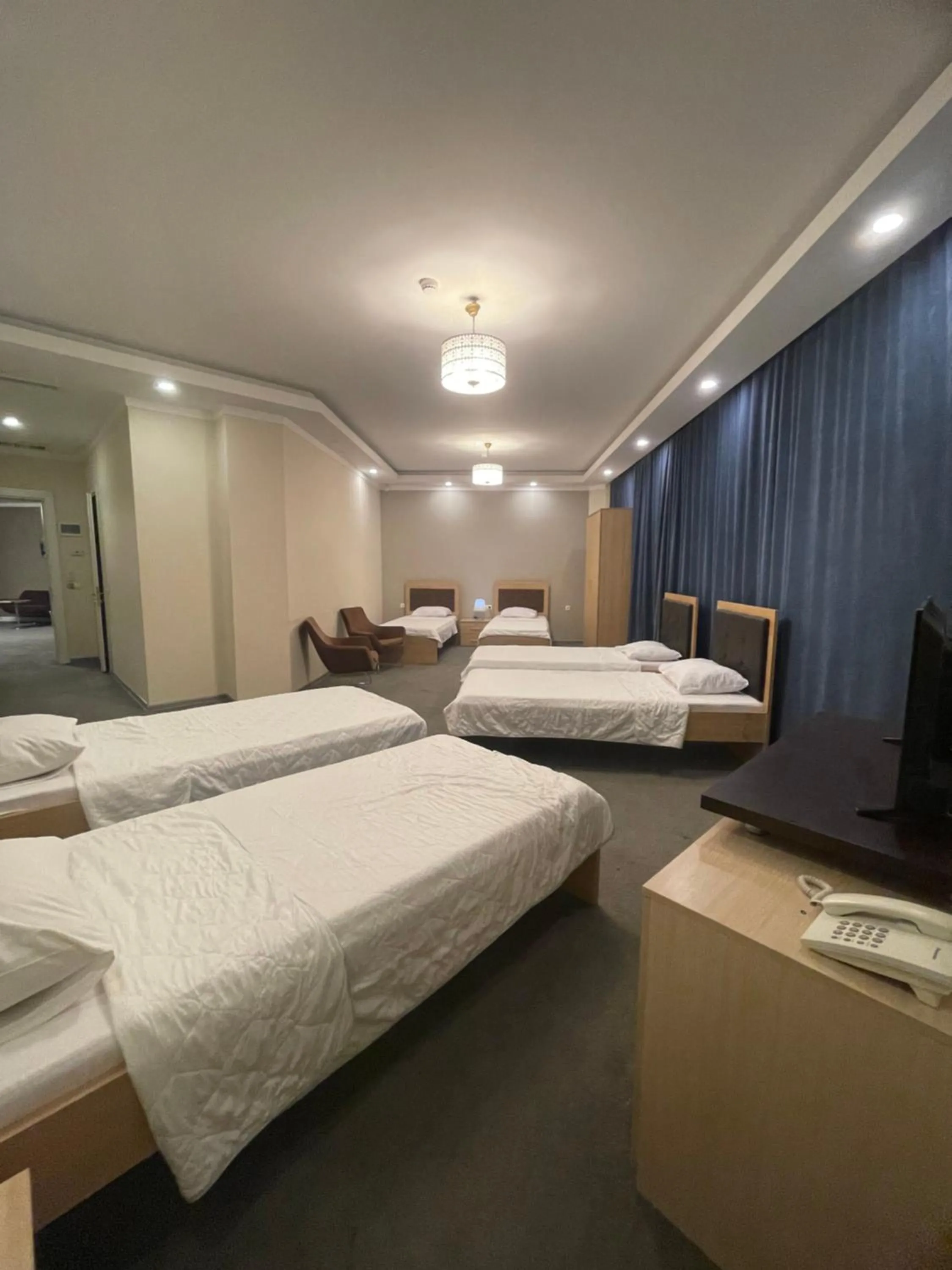 Bed in Arena Hotel Absheron