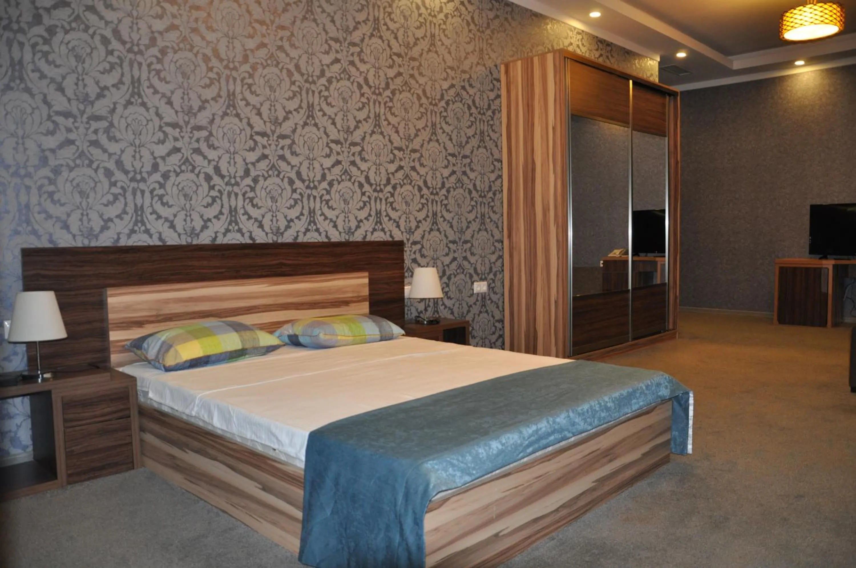 Bed in Arena Hotel Absheron