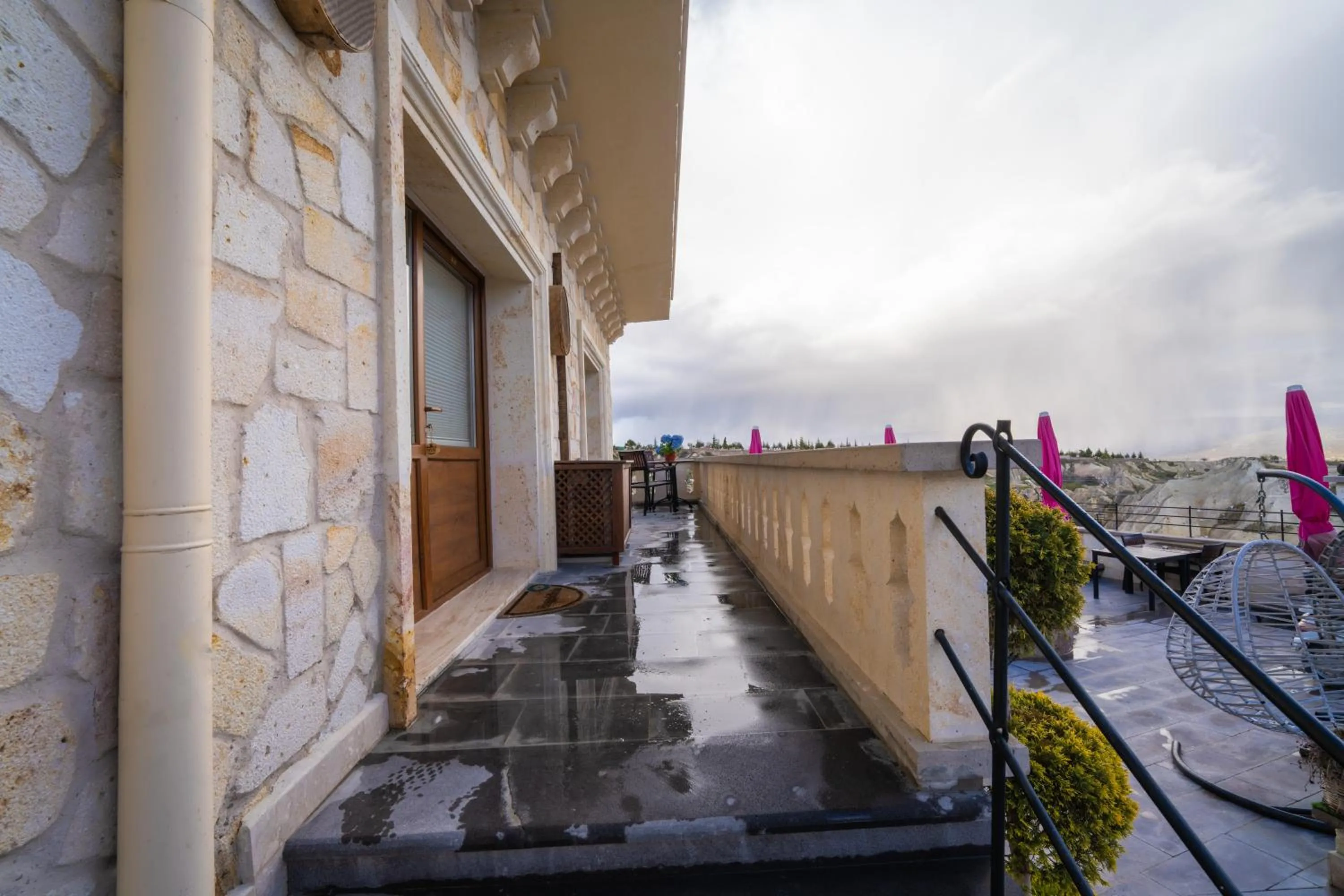 Balcony/Terrace in Cappadocia Sweet Cave