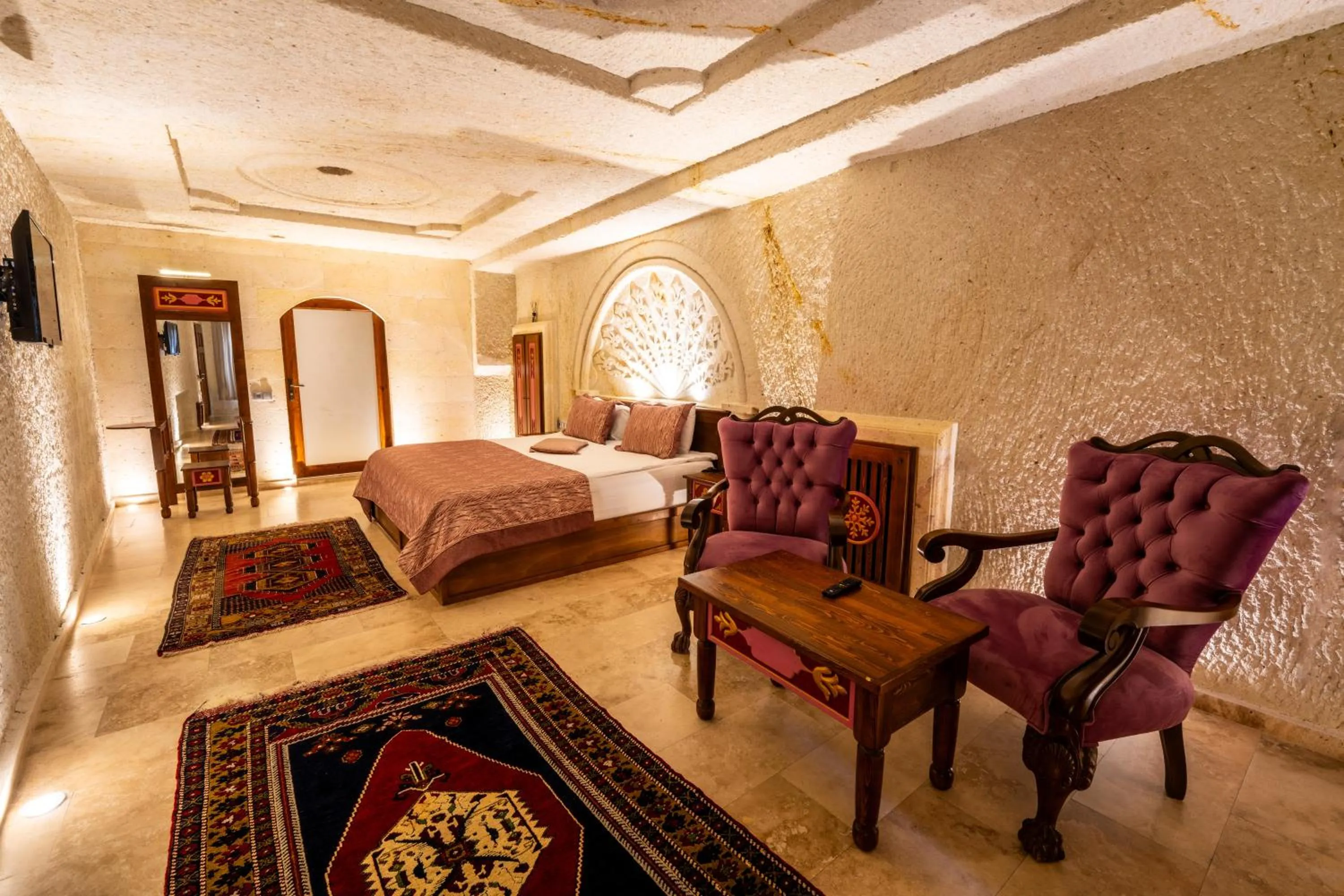 Bedroom, Bed in Cappadocia Sweet Cave