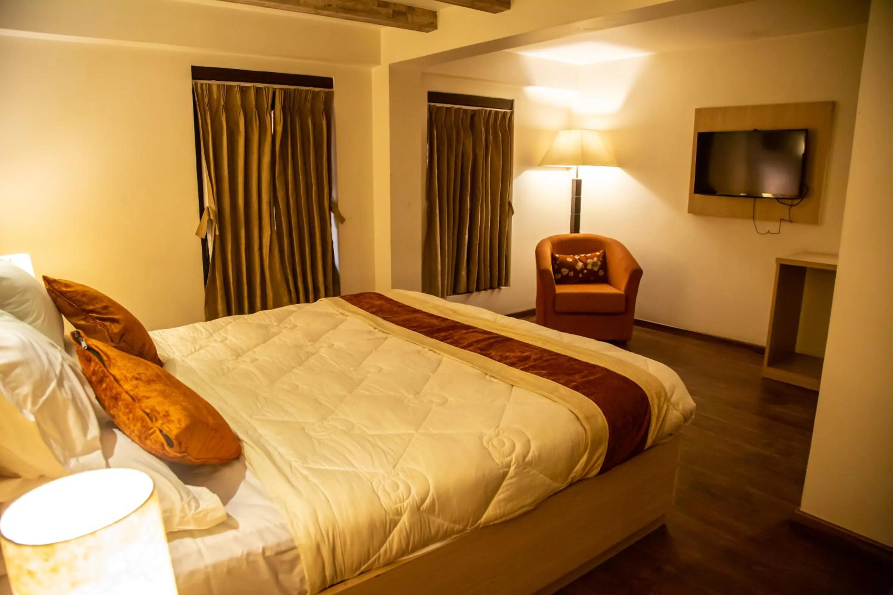 Bed in Hotel Traditional