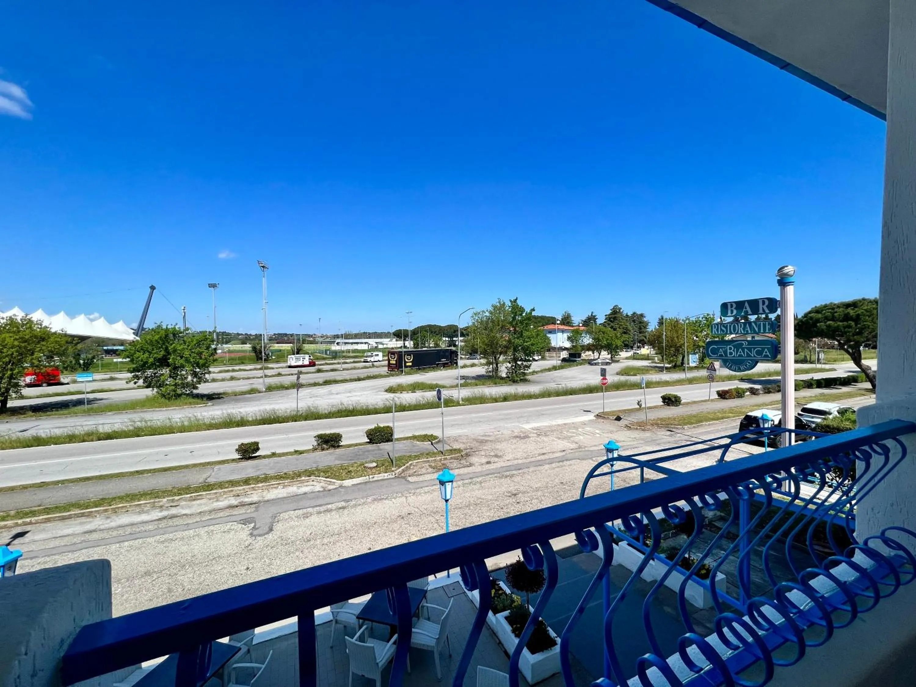Balcony/Terrace in Hotel Ca' Bianca da Paolino