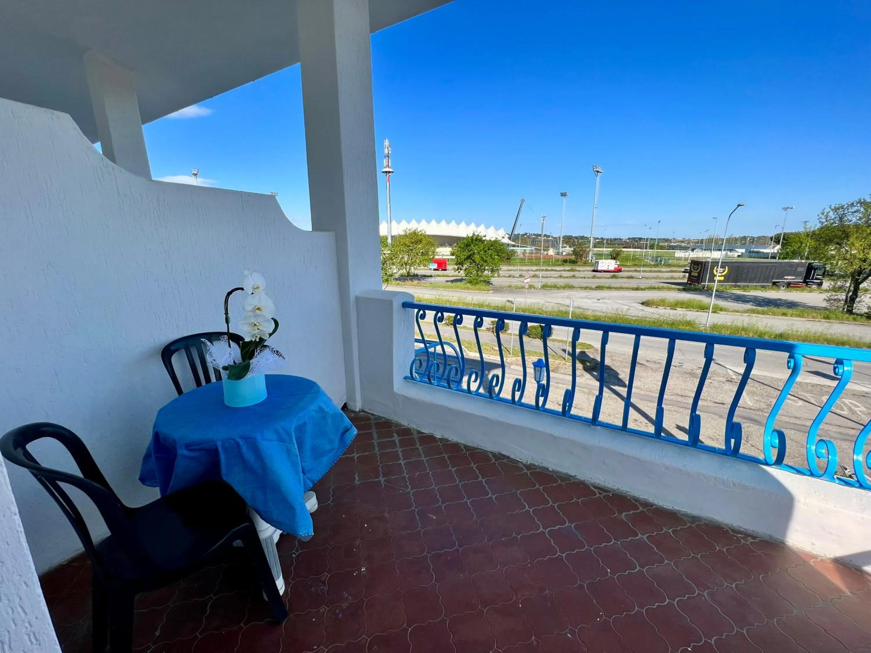 Balcony/Terrace in Hotel Ca' Bianca da Paolino