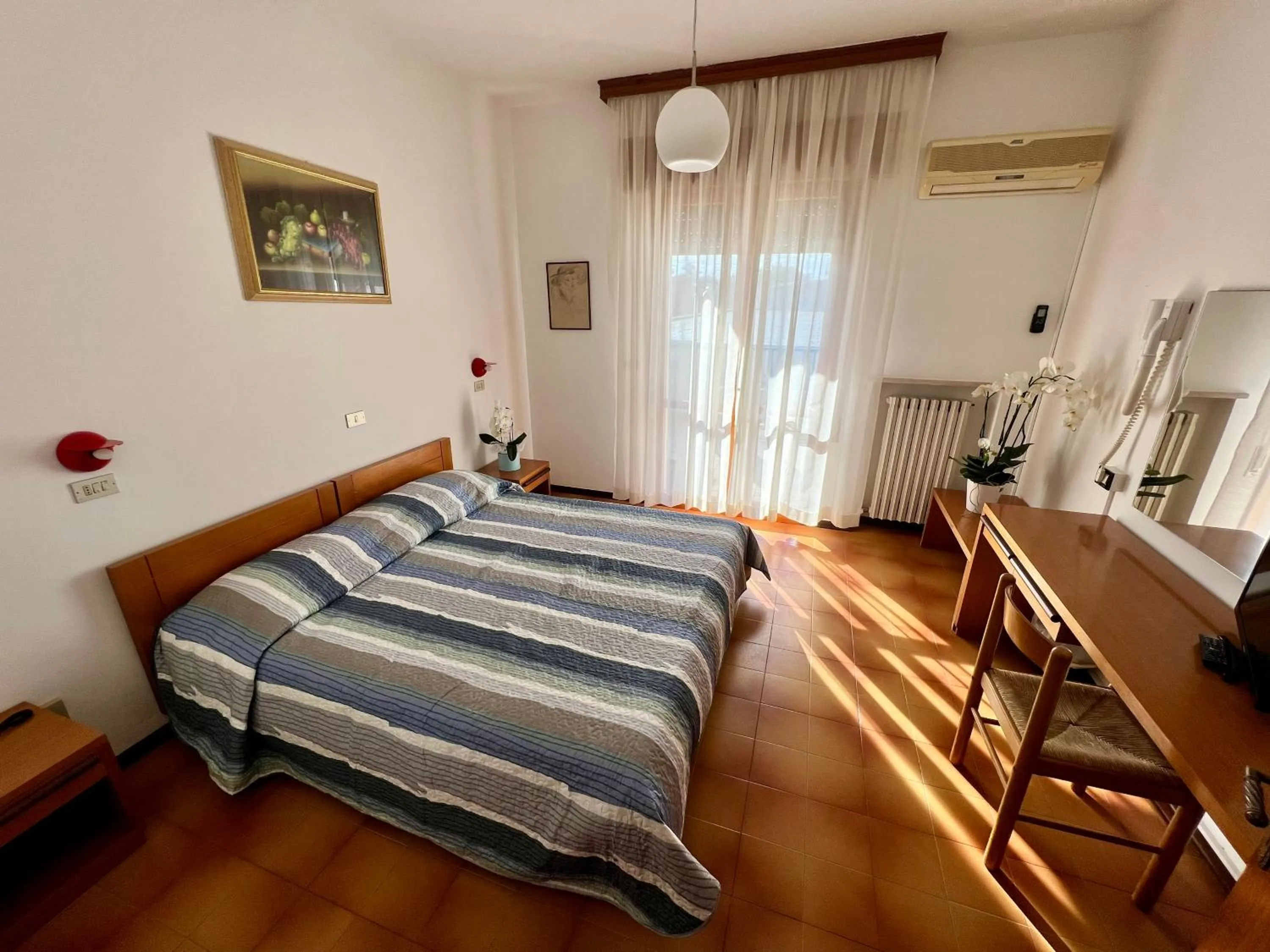 Bed in Hotel Ca' Bianca da Paolino