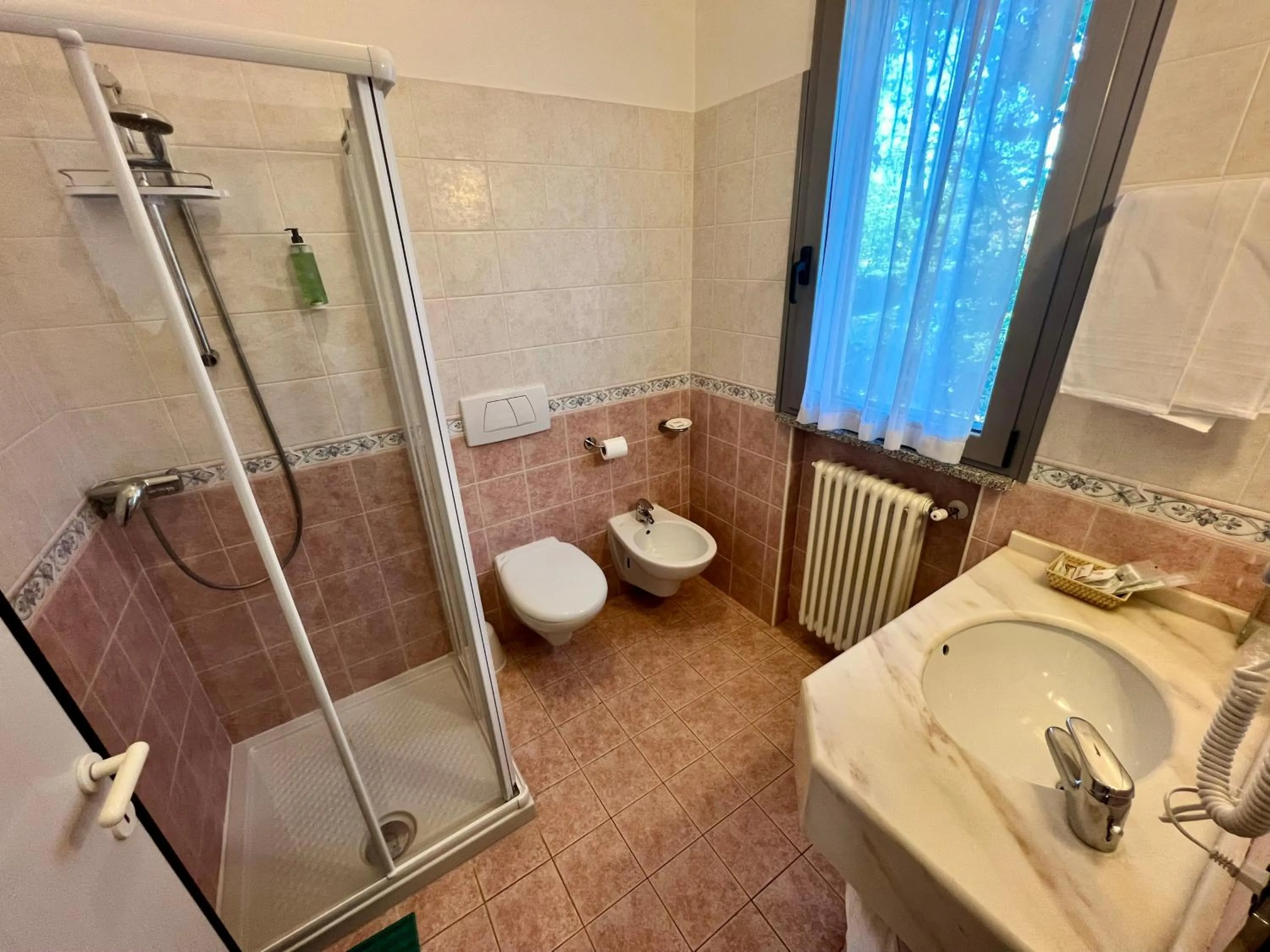 Bathroom in Hotel Ca' Bianca da Paolino