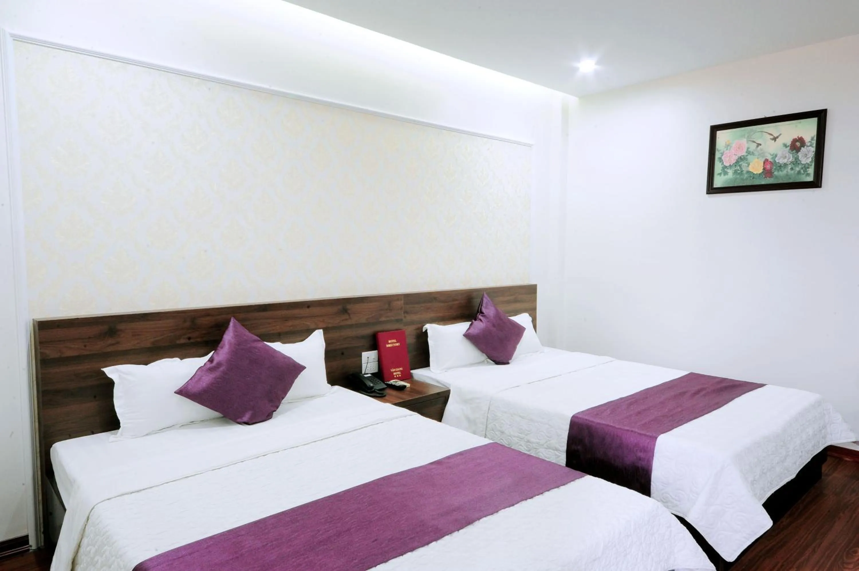 Bed in Van Giang Hotel