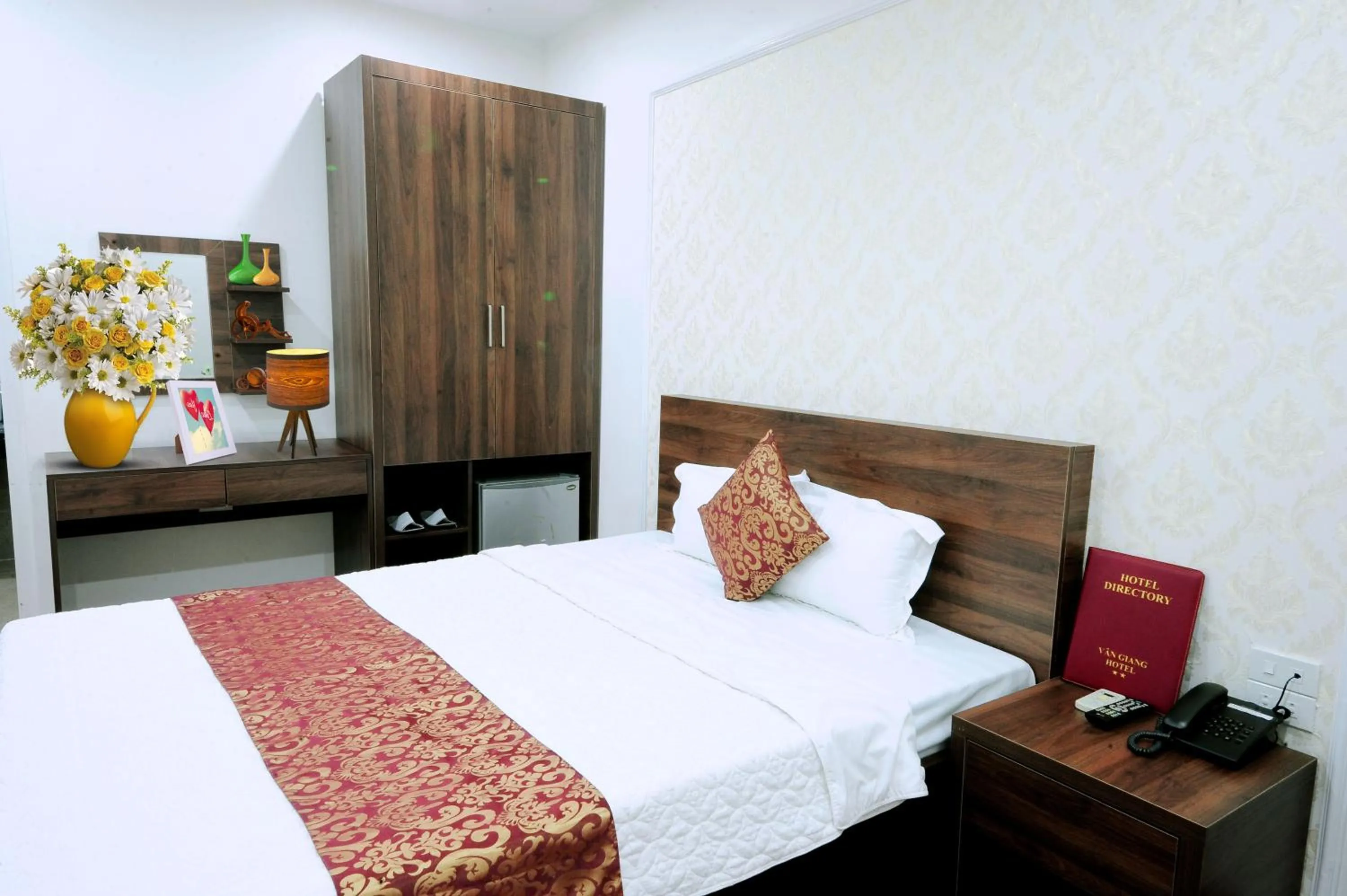 Bed in Van Giang Hotel