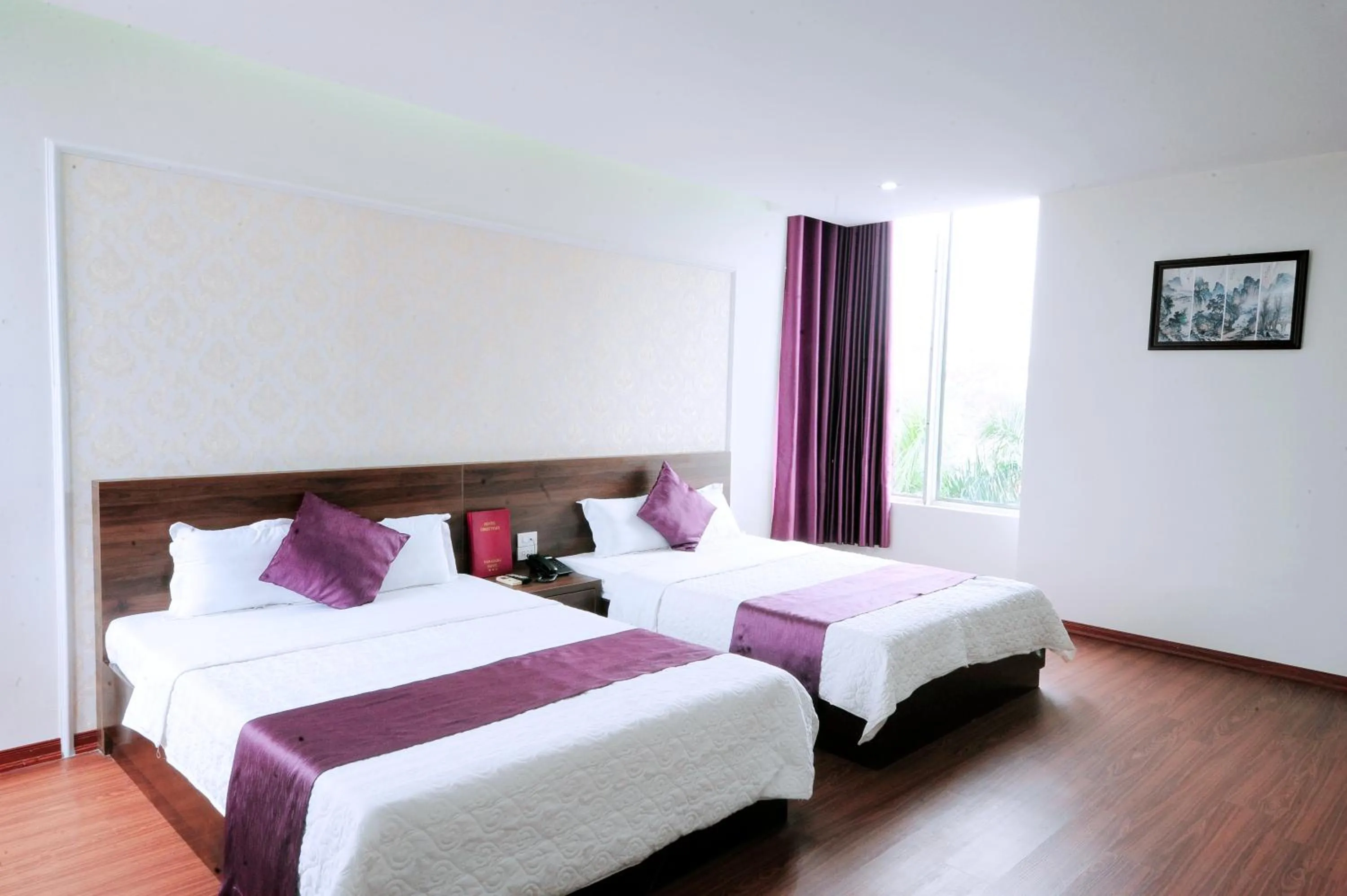 Bed in Van Giang Hotel