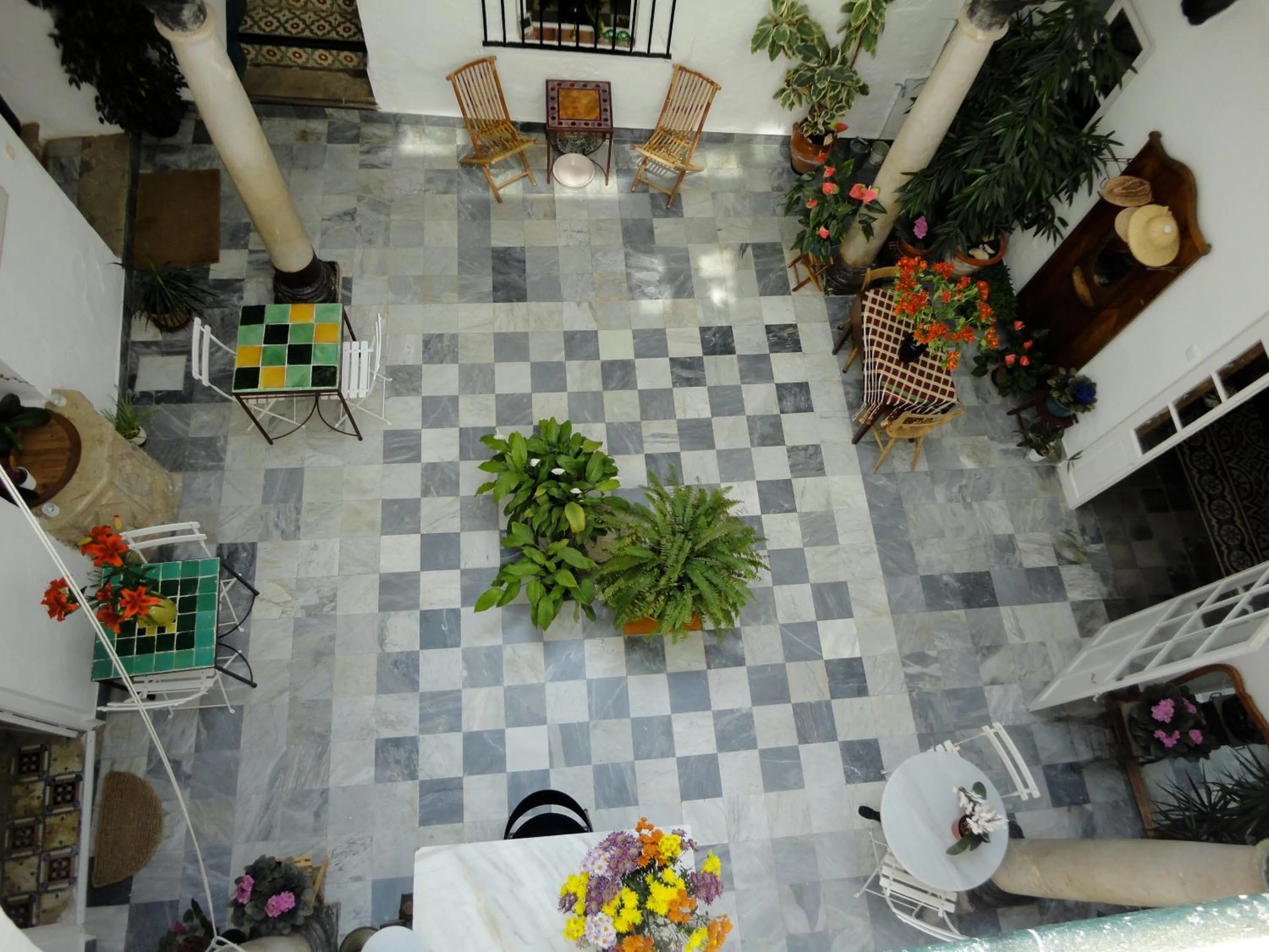 Patio in La Casa Grande