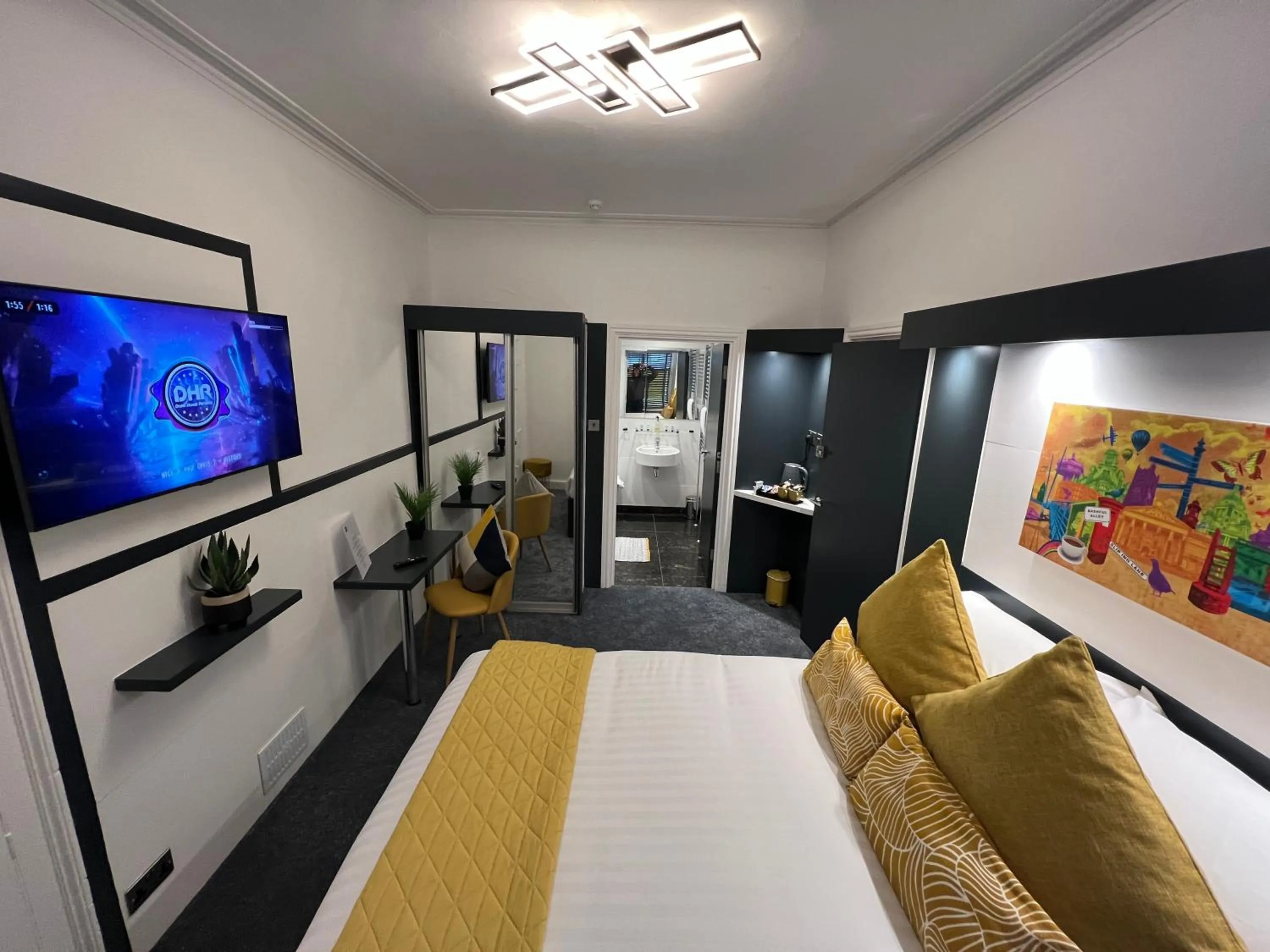 TV and multimedia, Bed in Sun Street Aparthotel