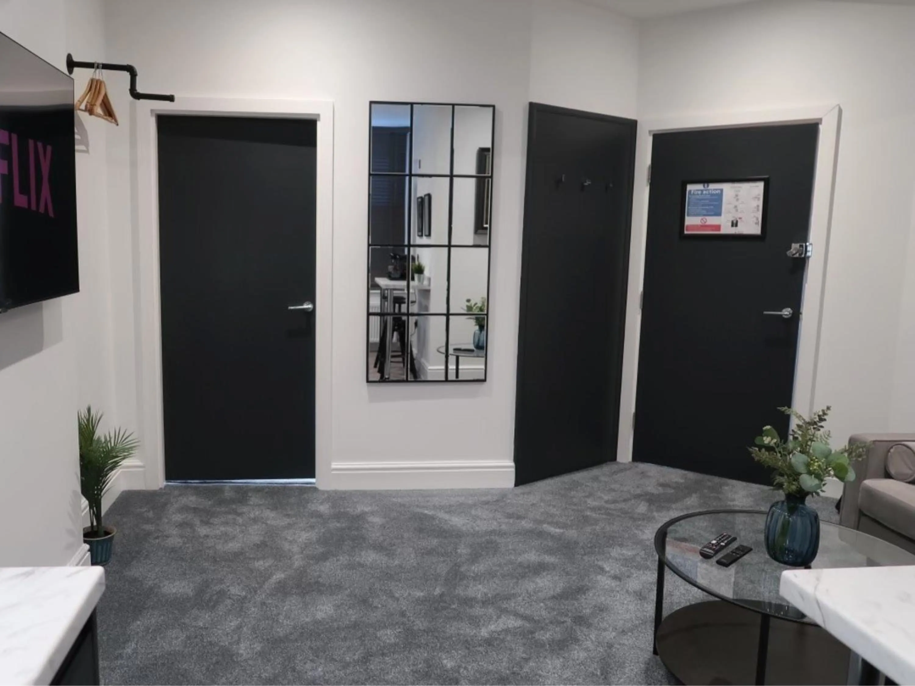 Living room in Sun Street Aparthotel