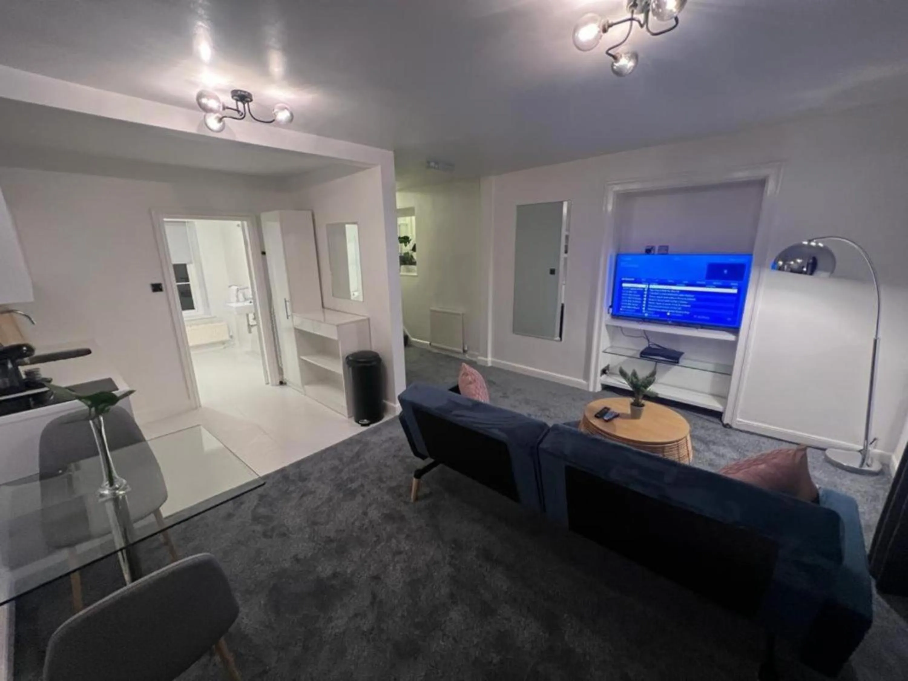 Living room in Sun Street Aparthotel