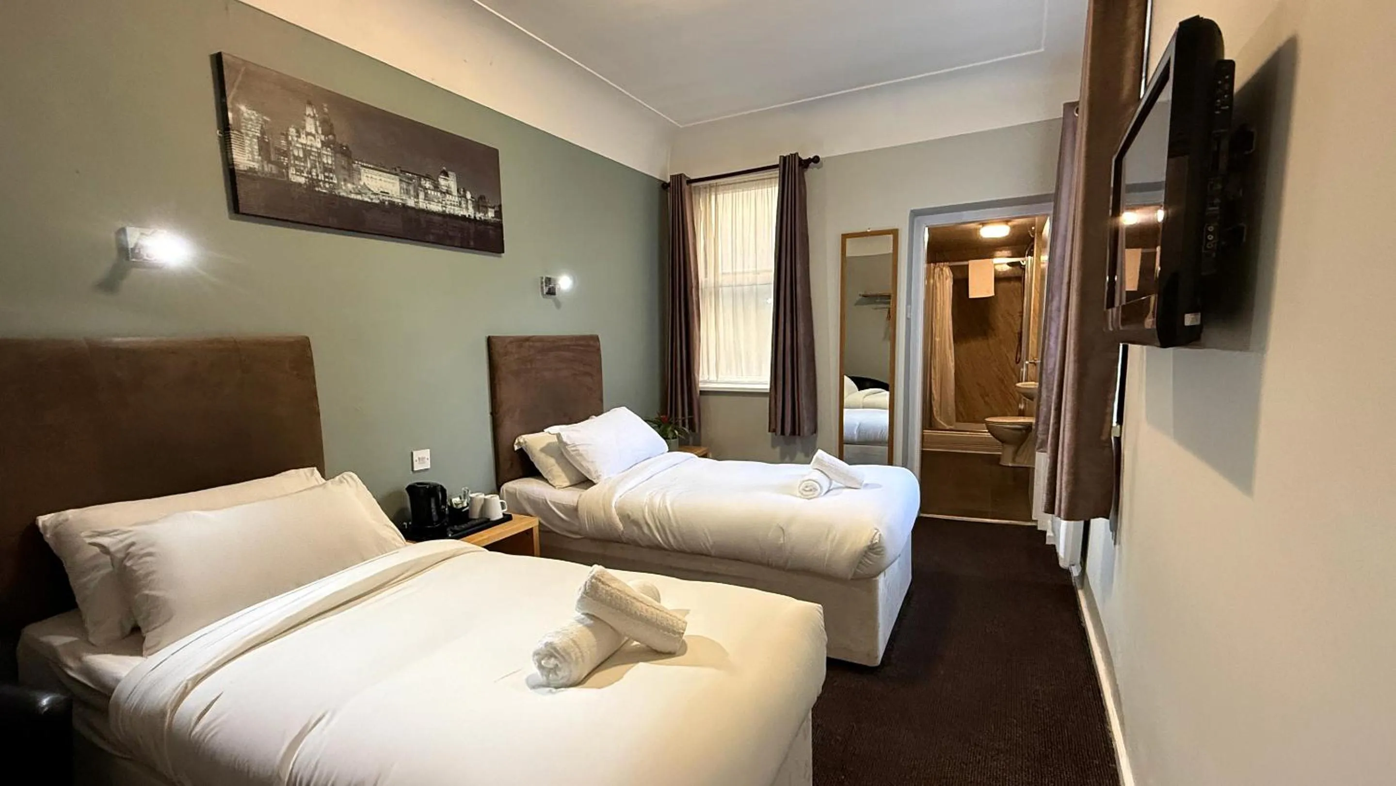Bed in Lord Nelson Hotel by Compass Hospitality