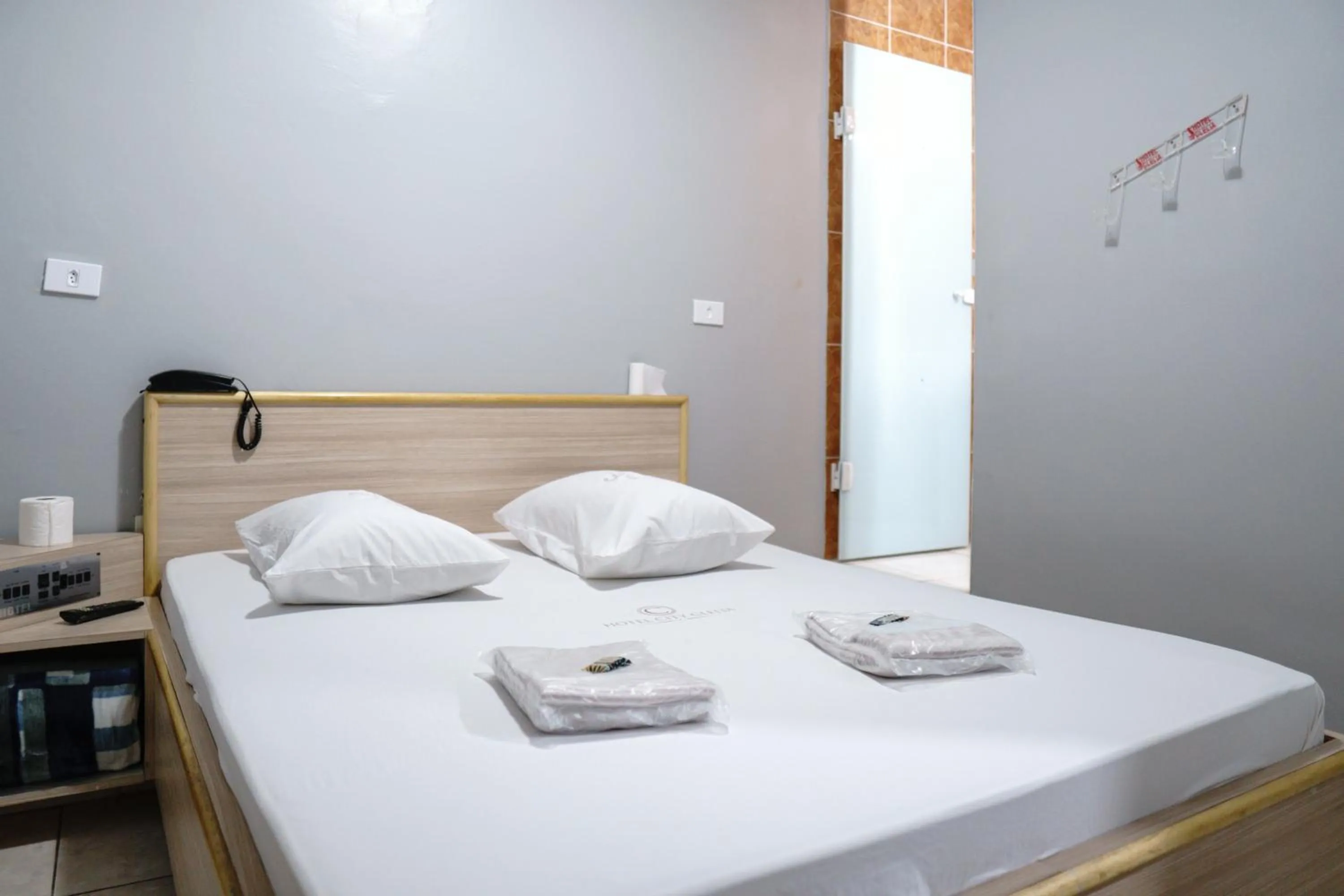 Bed in Hotel city Clélia