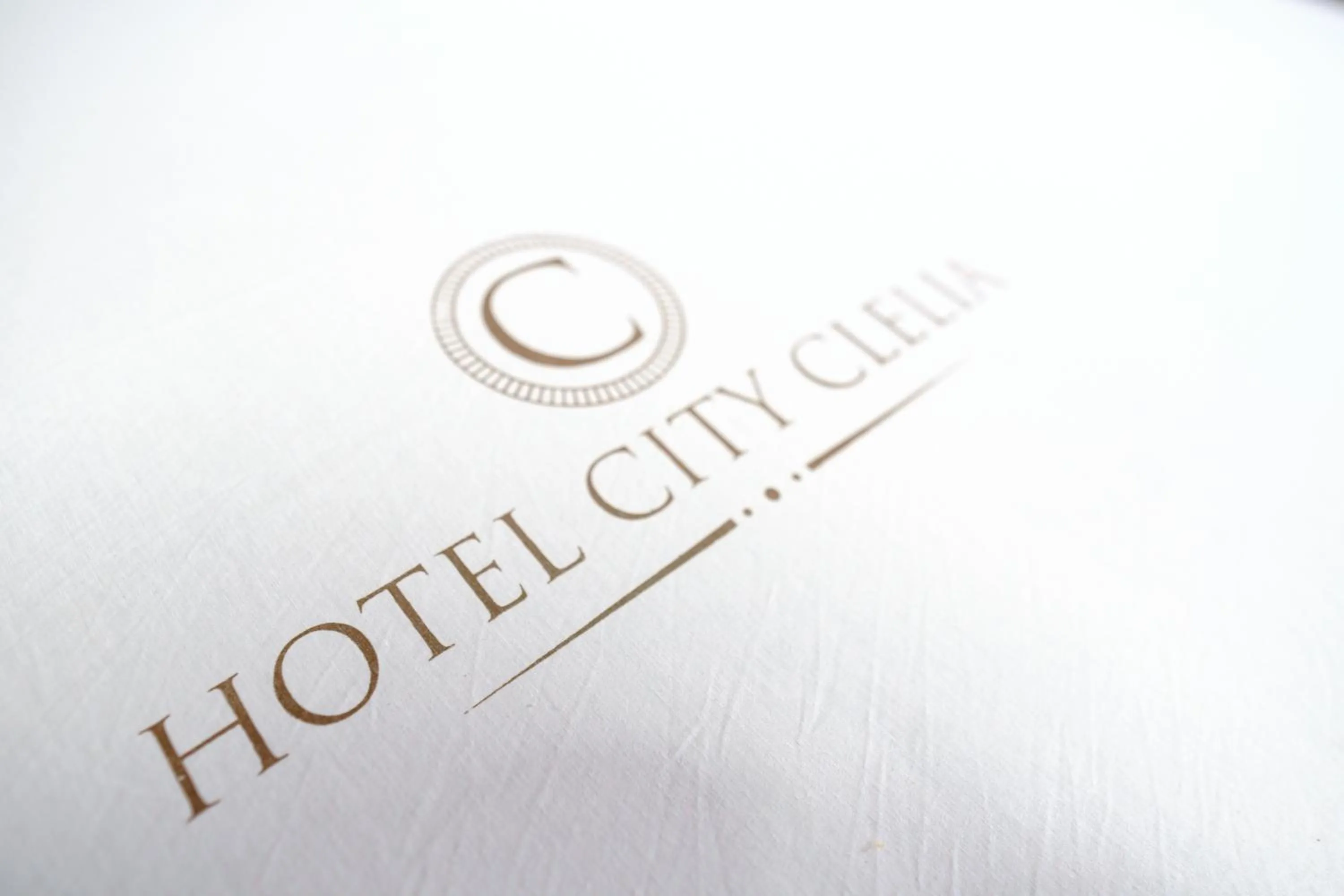Property logo or sign in Hotel city Clélia