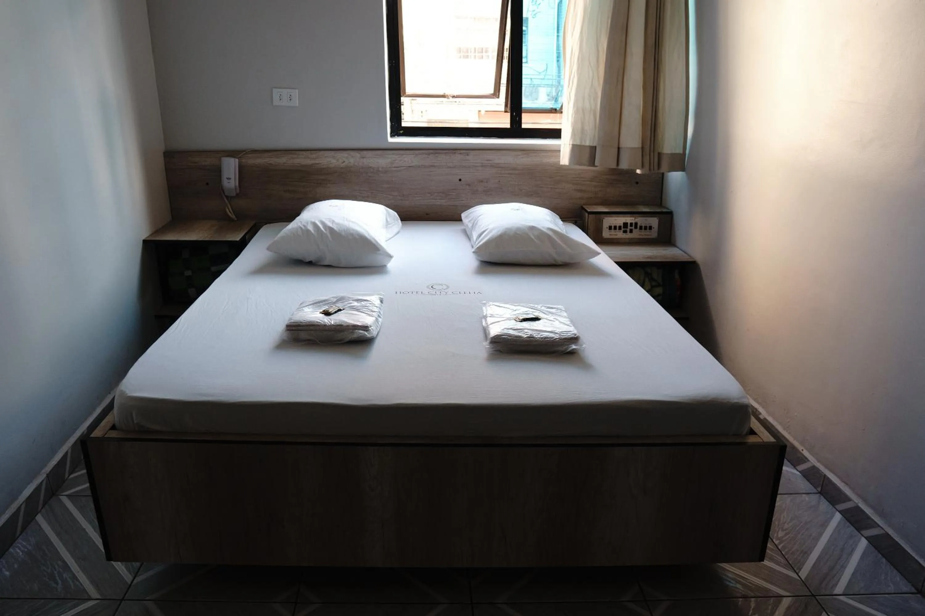 Bed in Hotel city Clélia
