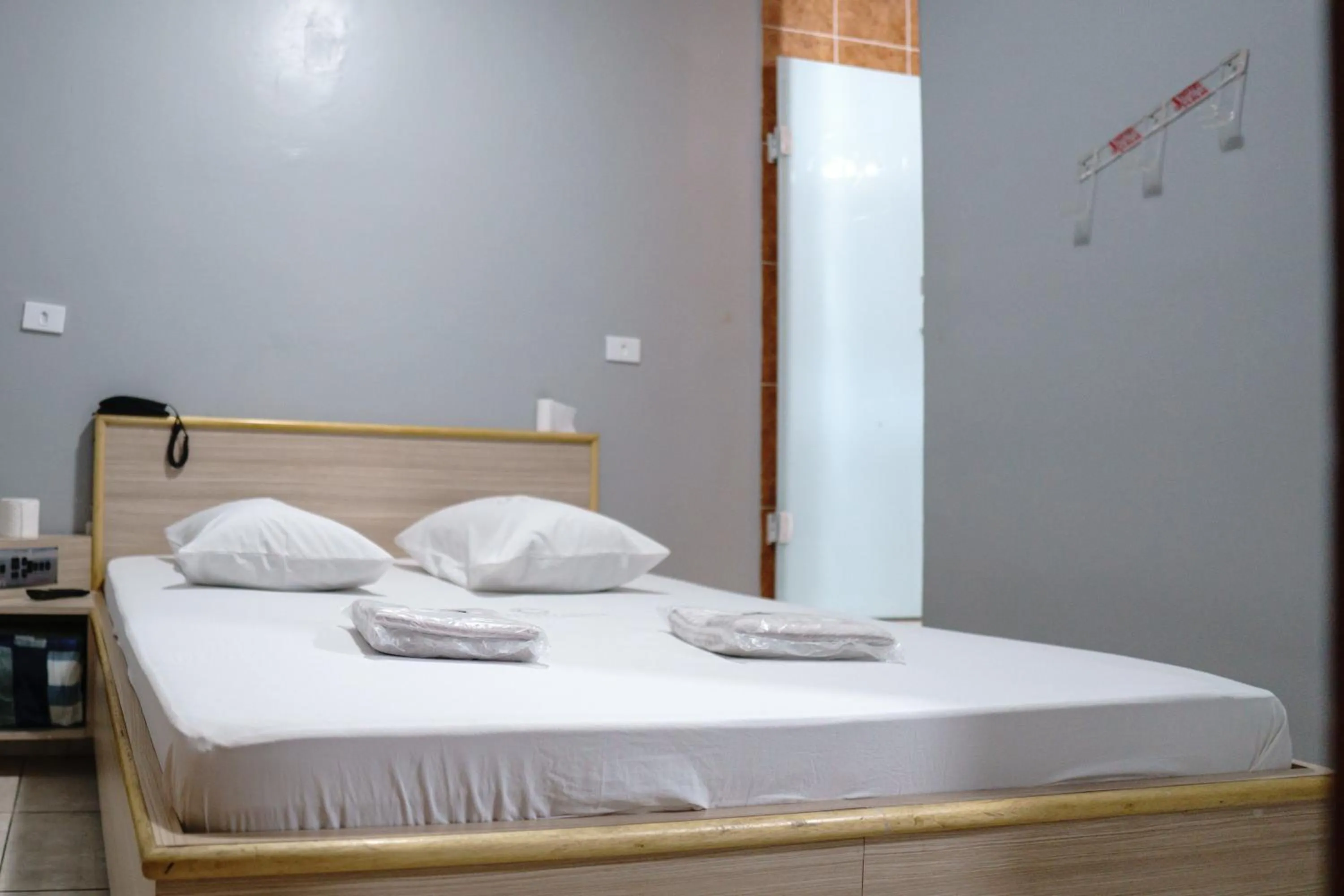 Bed in Hotel city Clélia