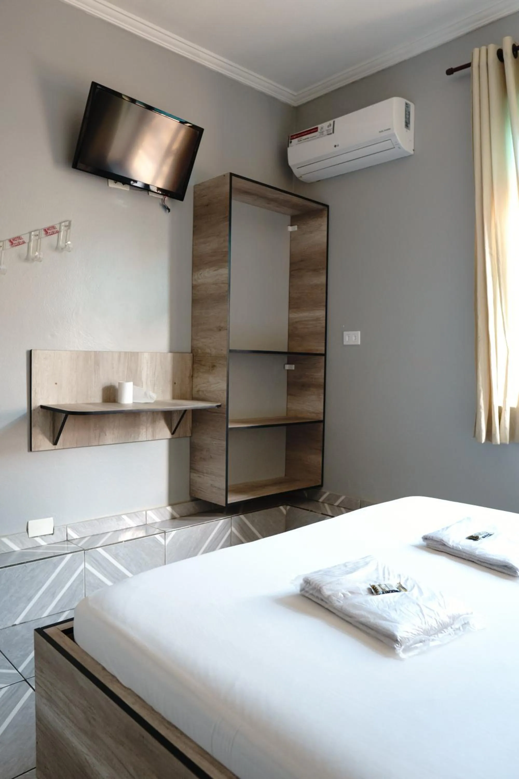 Bed in Hotel city Clélia