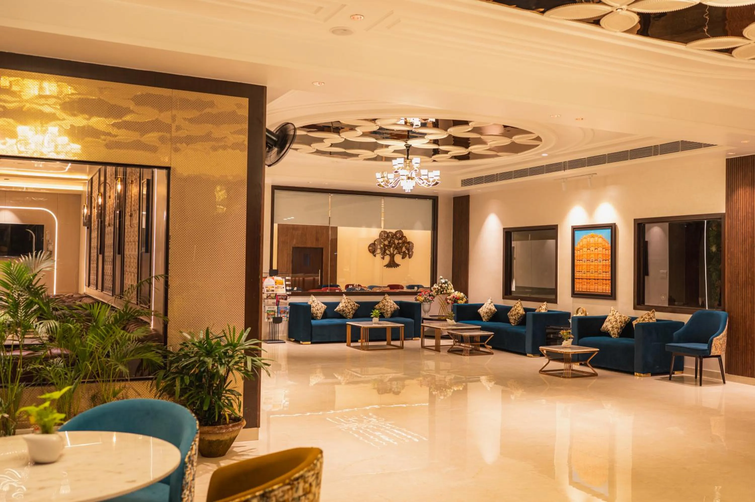 Lobby or reception in Hotel Prime Safari