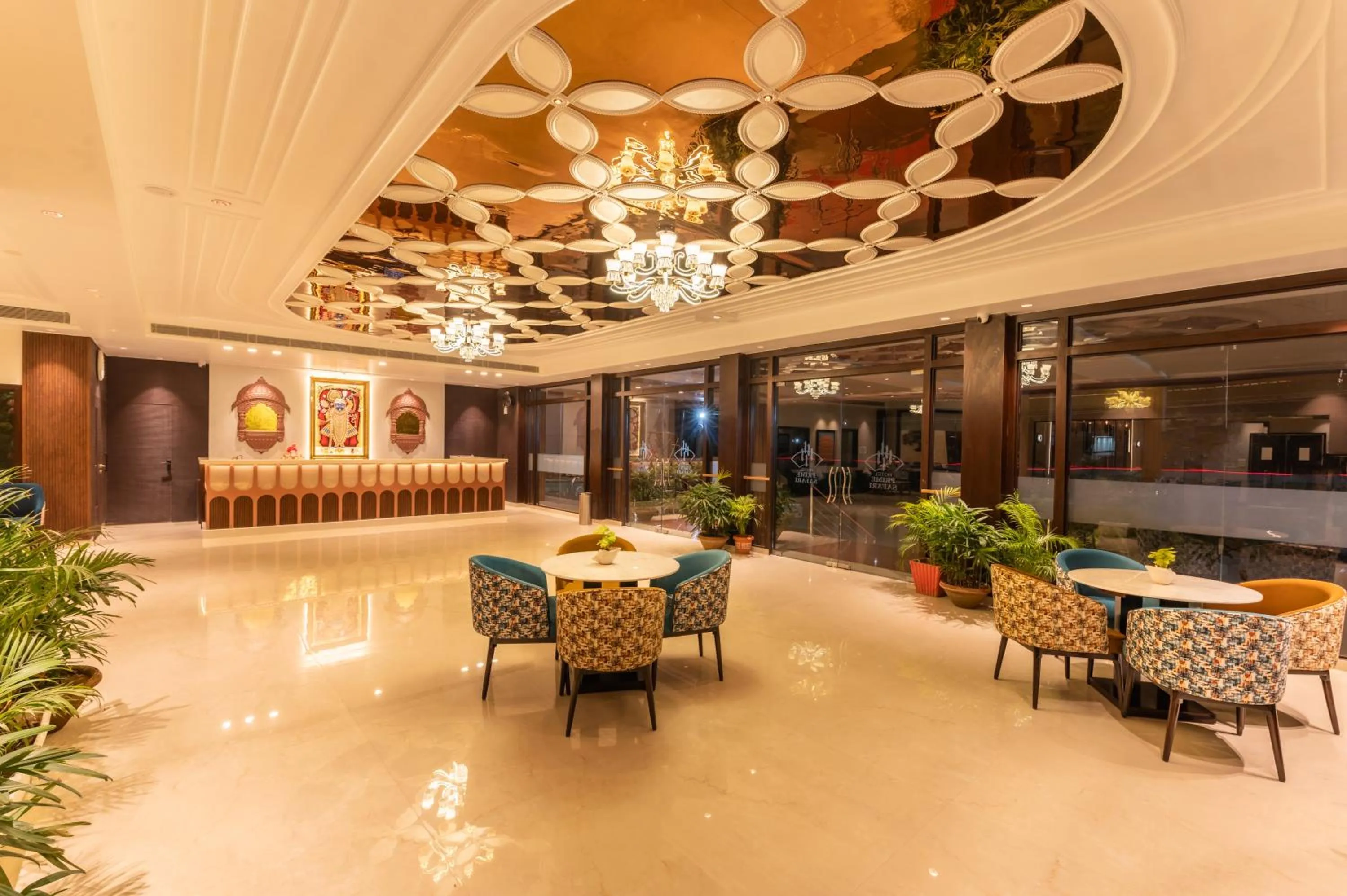 Lobby or reception in Hotel Prime Safari