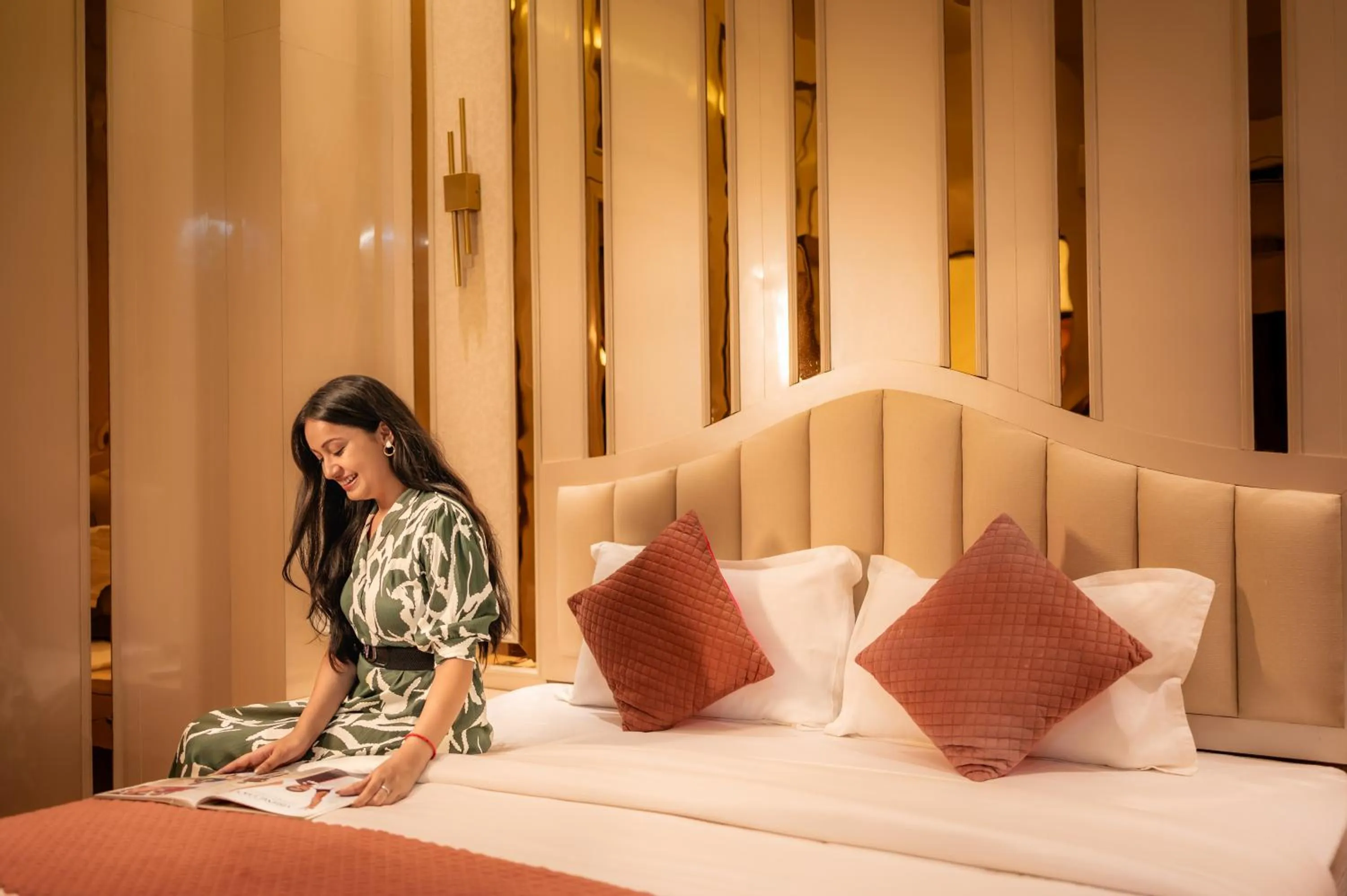 Bed in Hotel Prime Safari