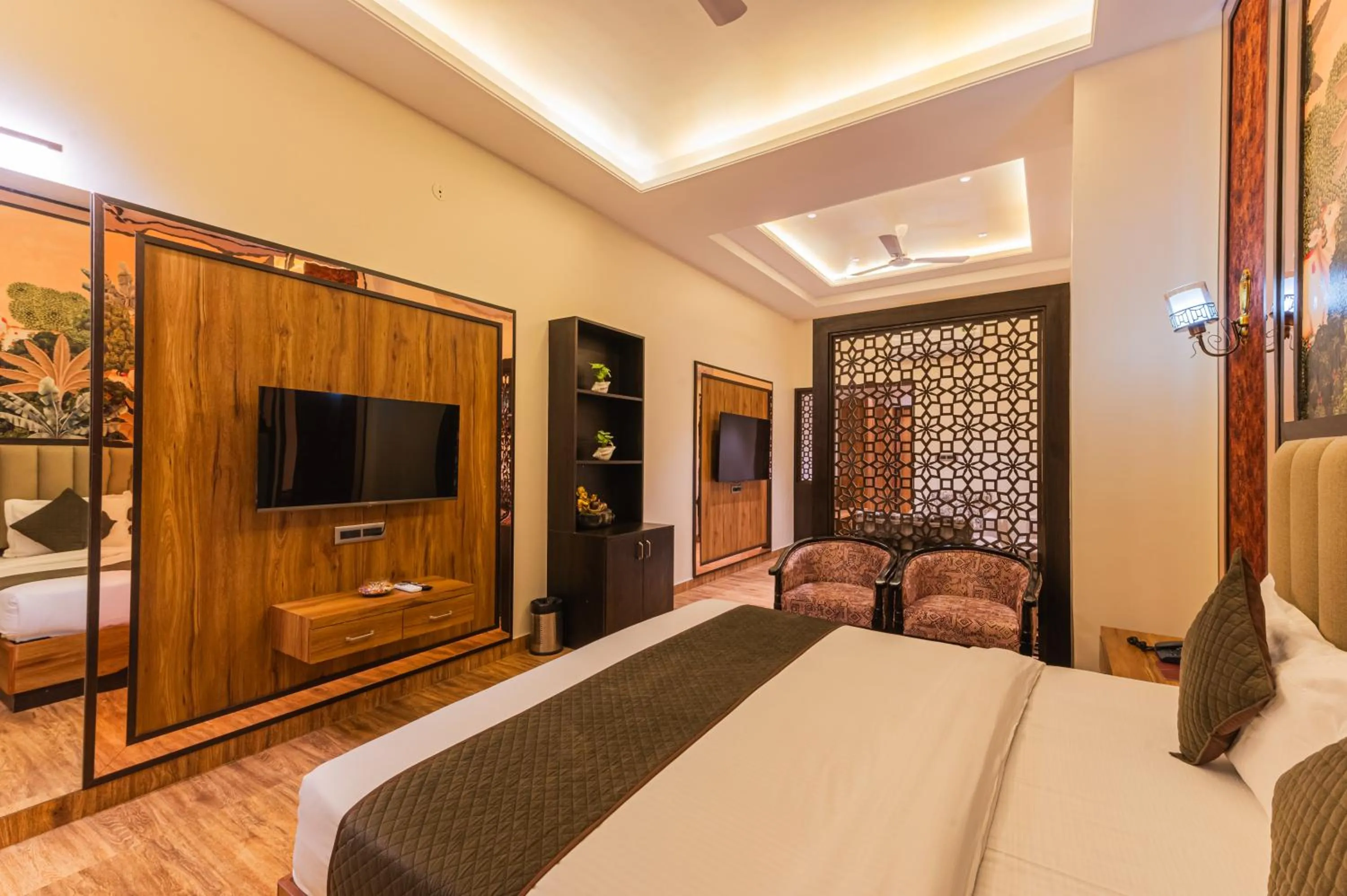 Bed in Hotel Prime Safari