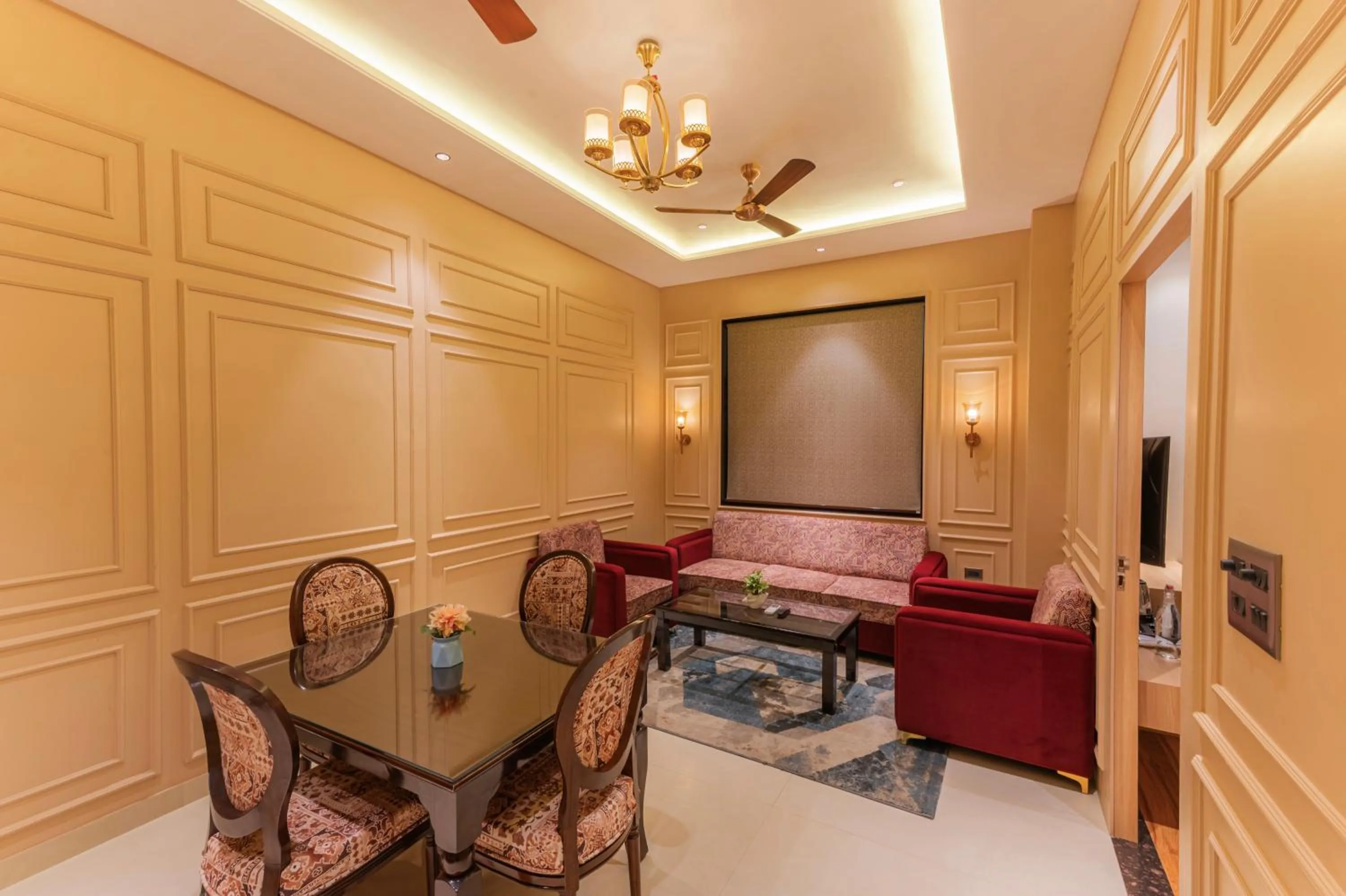 Living room in Hotel Prime Safari