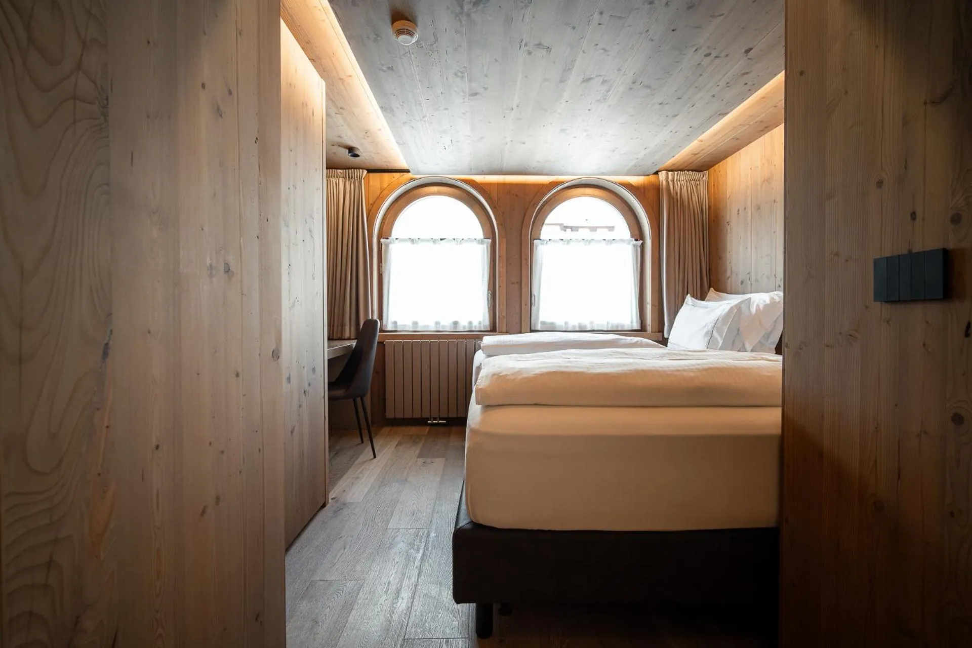 Bed in Sertorelli Sporthotel