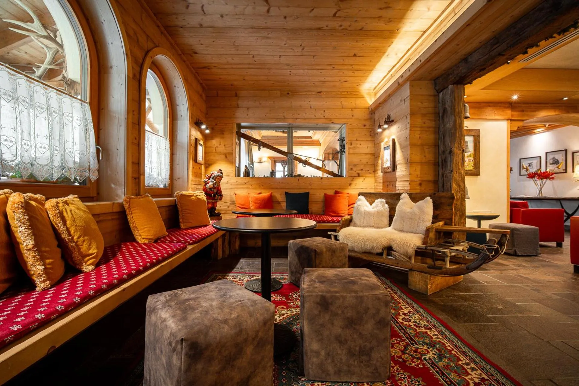 Lobby or reception in Sertorelli Sporthotel