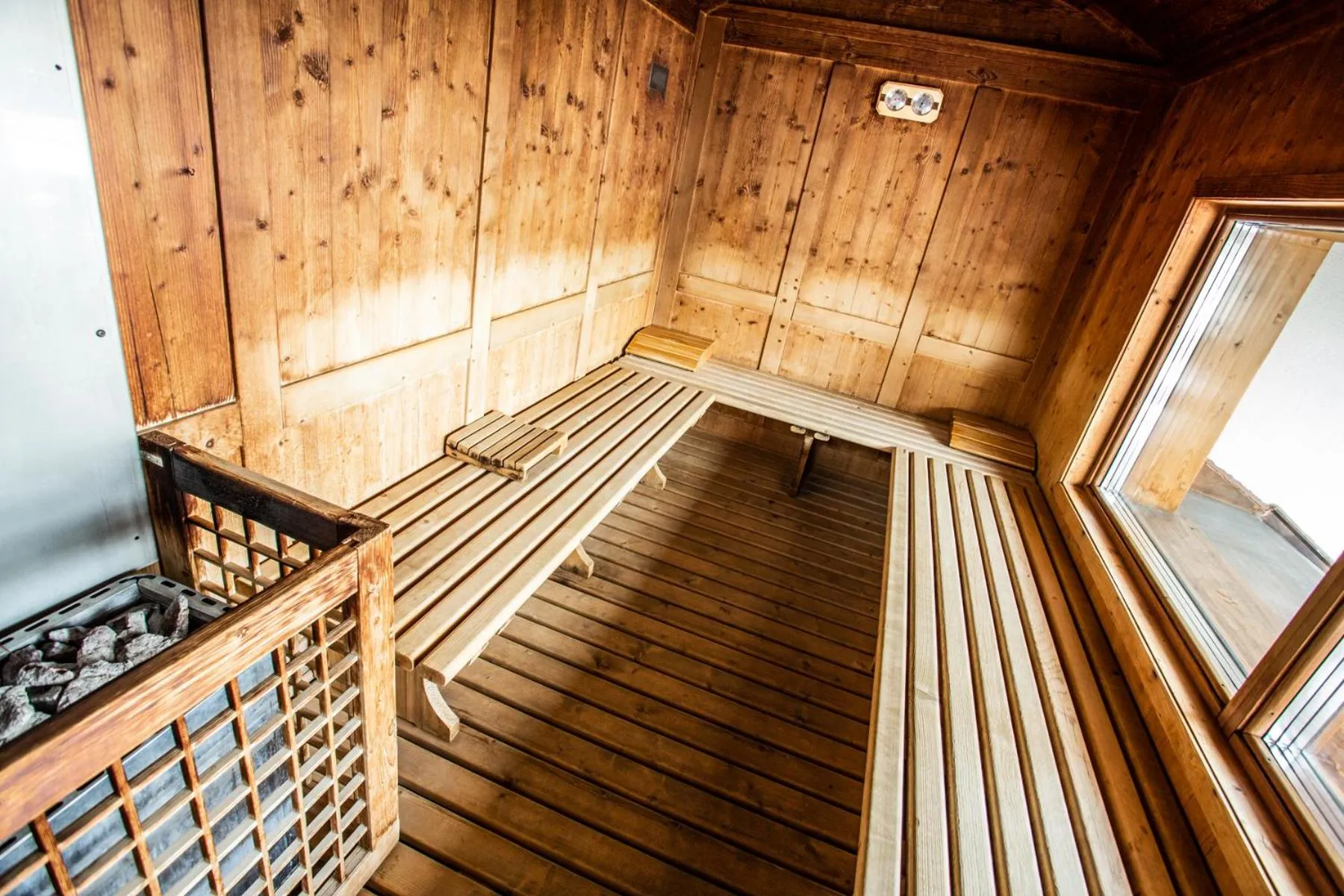 Sauna in Sertorelli Sporthotel