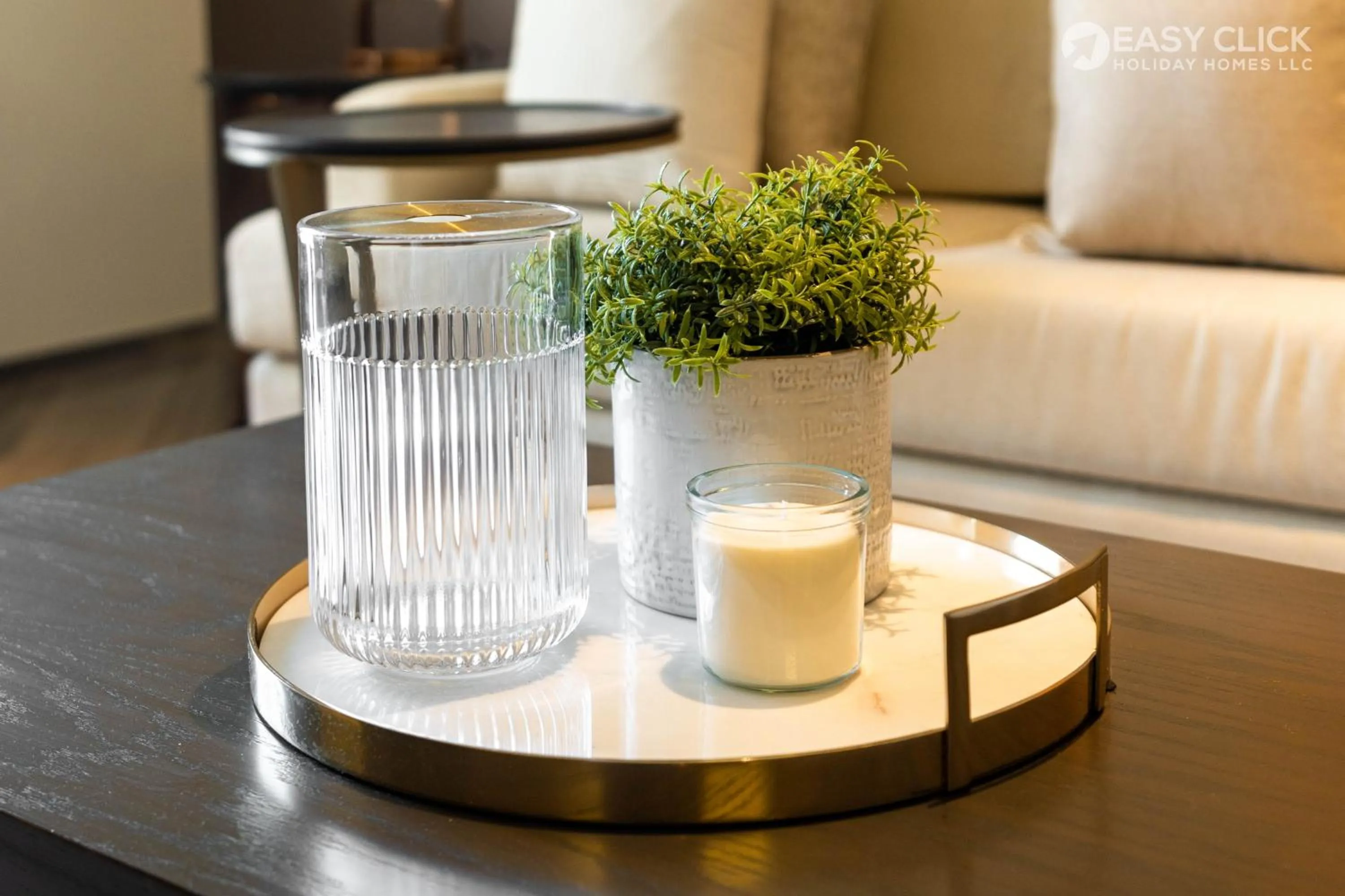 Living room in Easy Click - Creek Heights Residences 2 Bed Apartment 5 Star