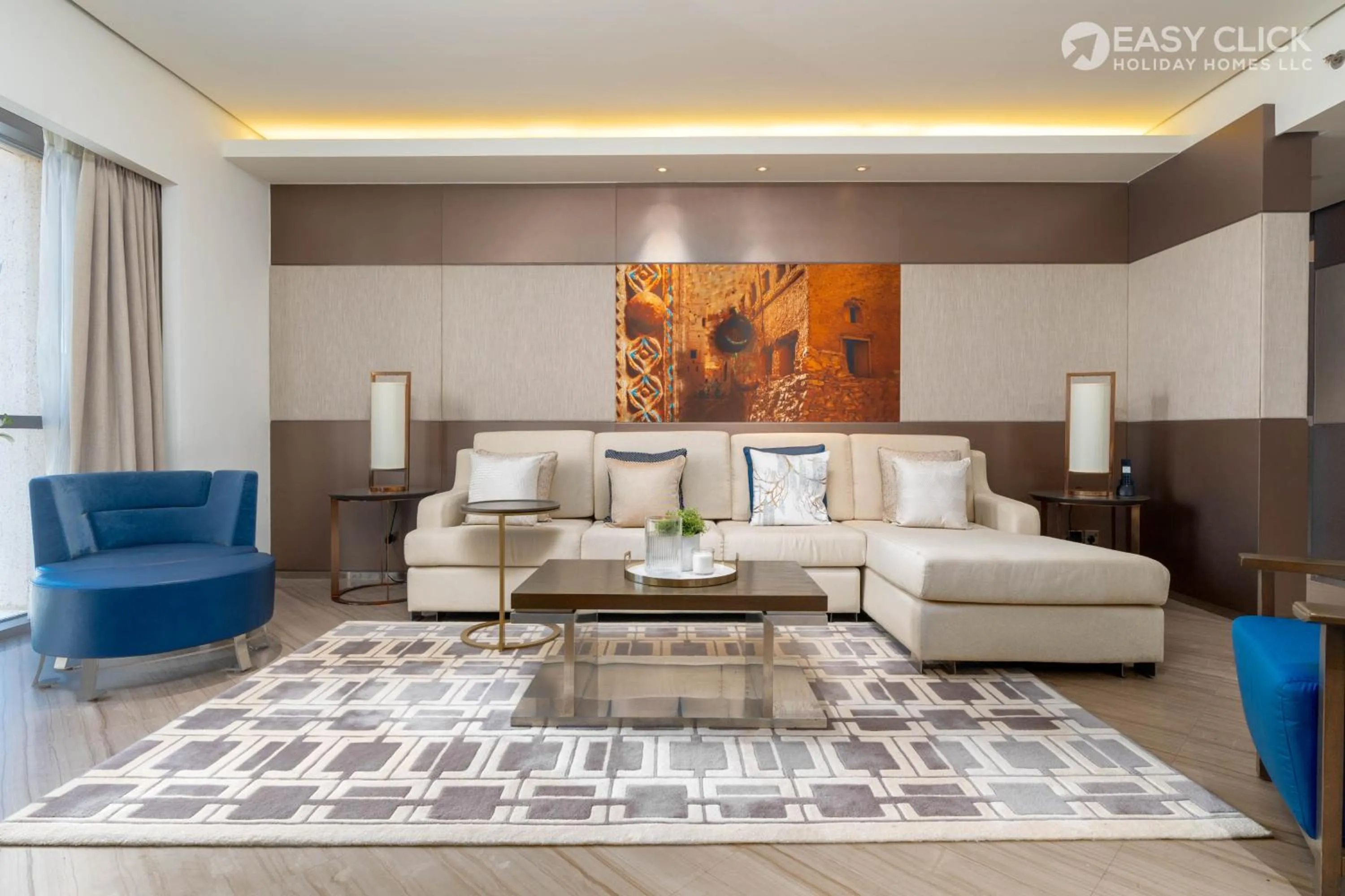 Seating area in Easy Click - Creek Heights Residences 2 Bed Apartment 5 Star