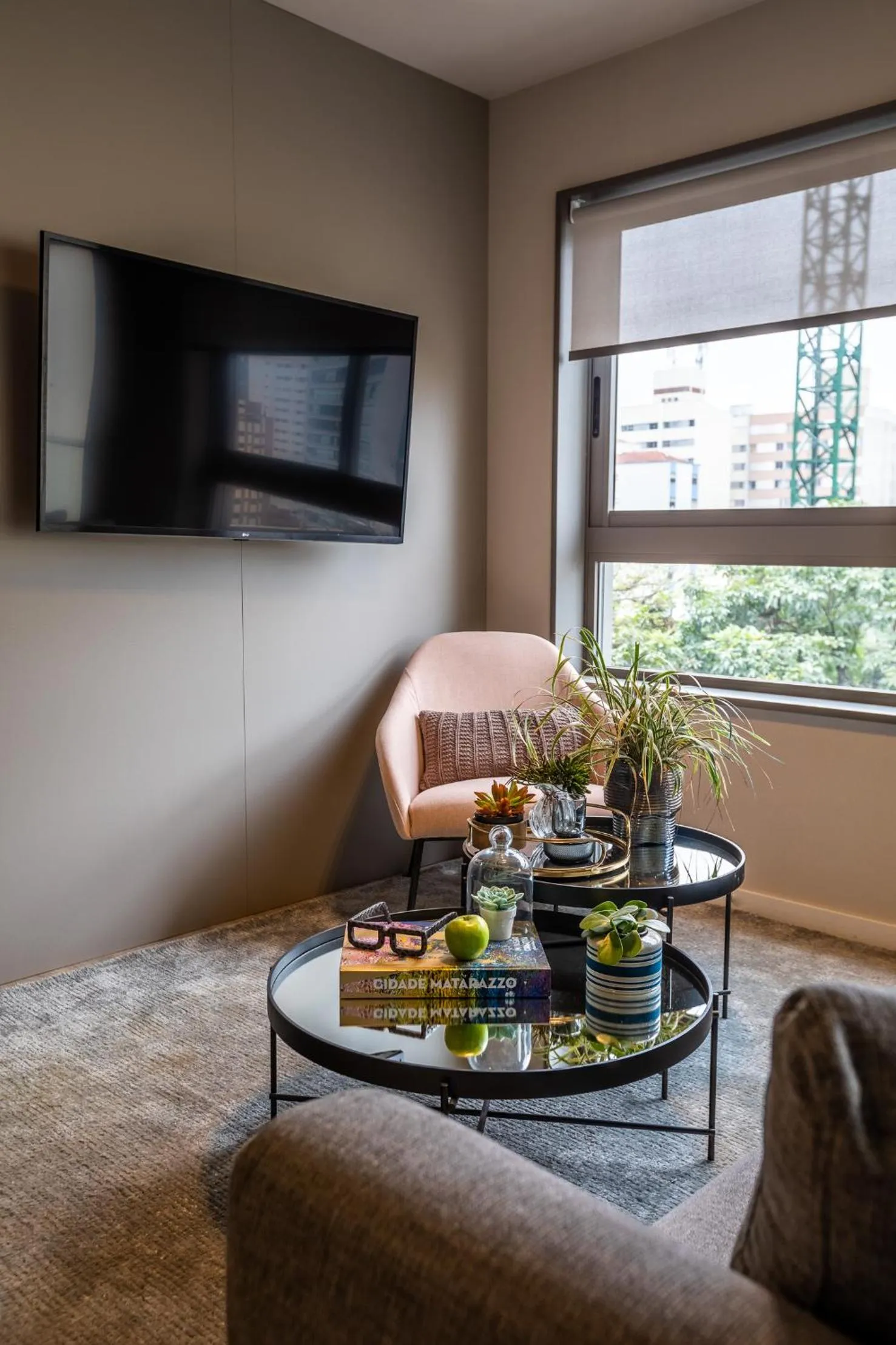 Living room in Noon Vila Madalena