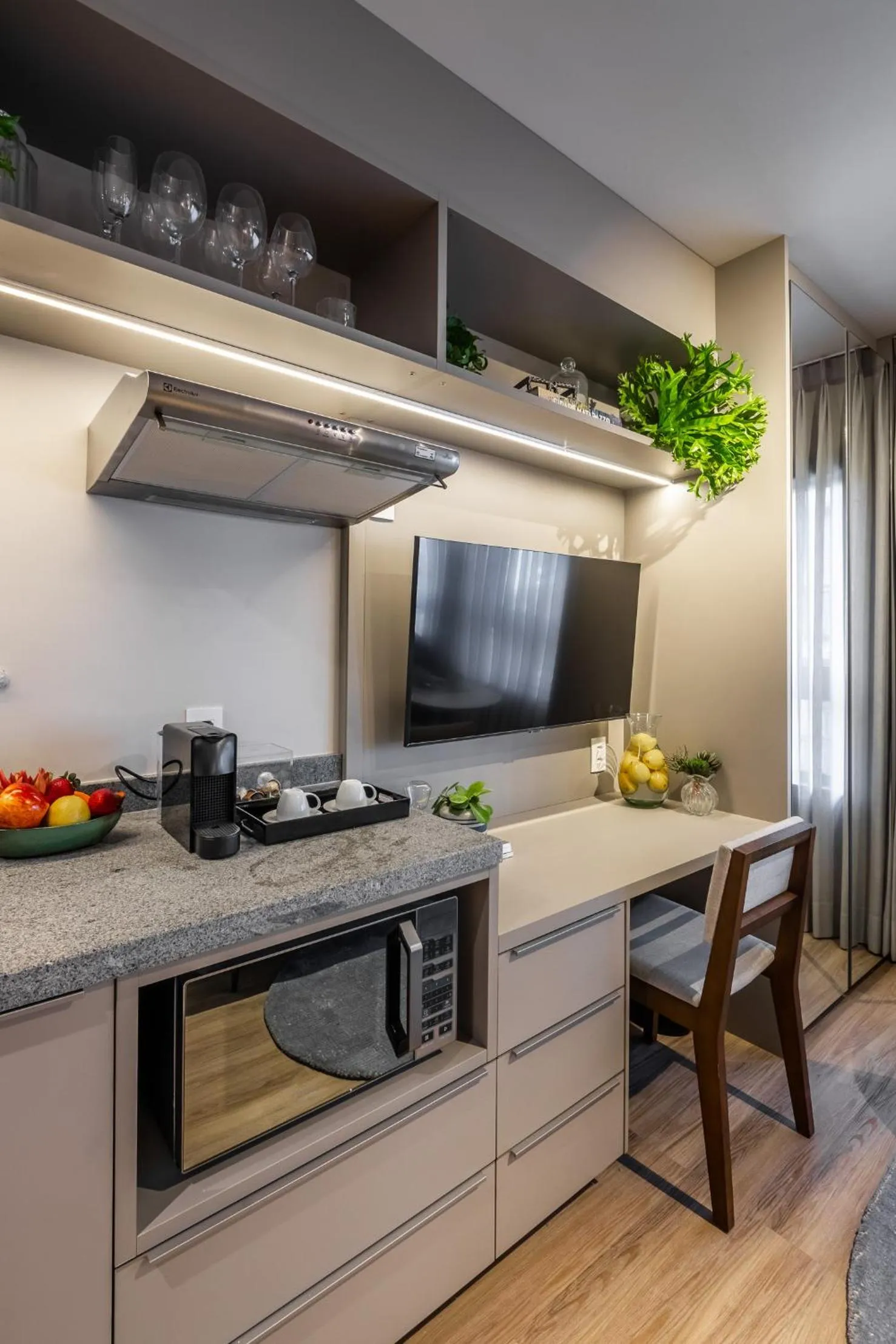 Kitchen or kitchenette in Noon Vila Madalena