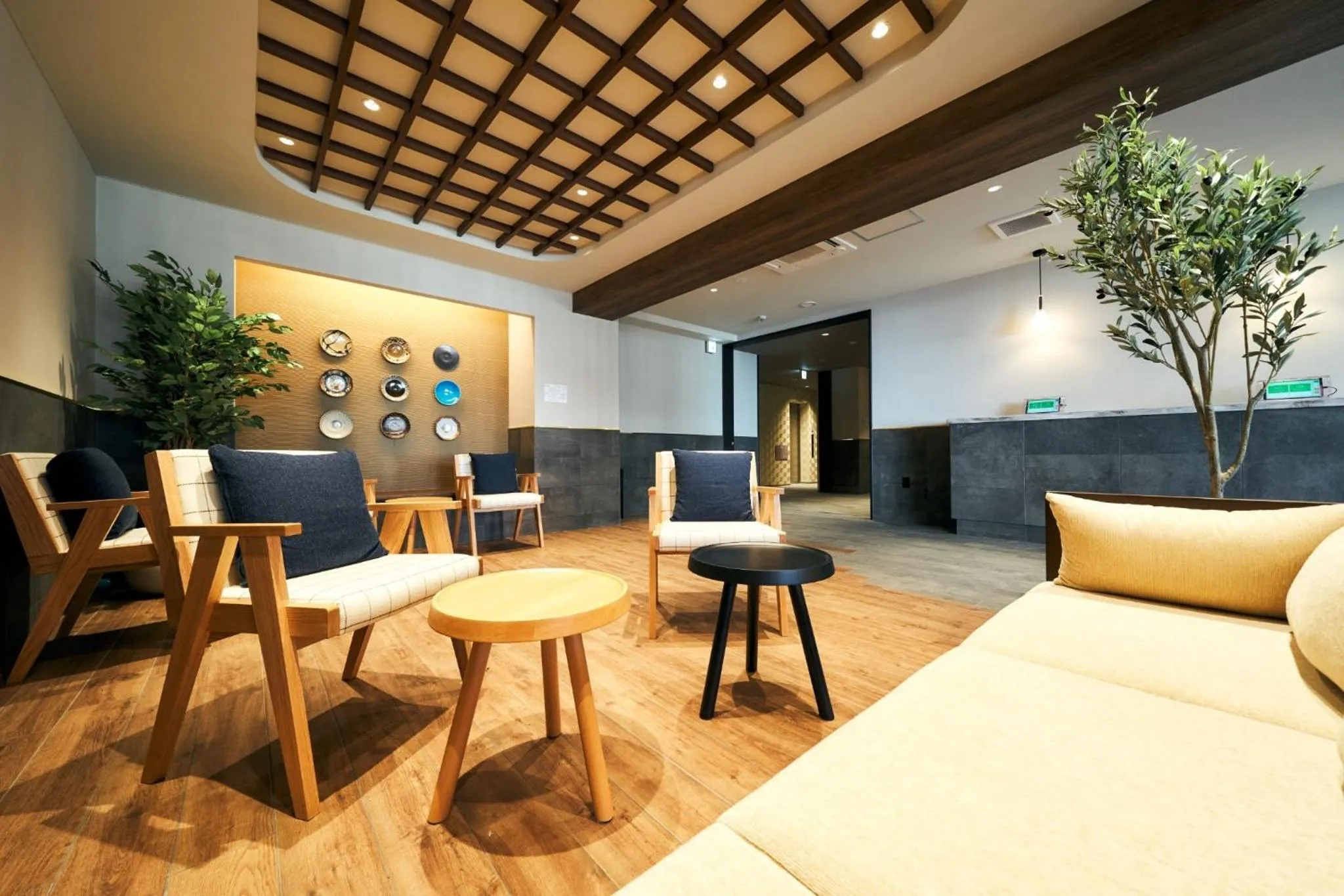 Rakuten STAY Kokura Station Standard Twin Room with counter table