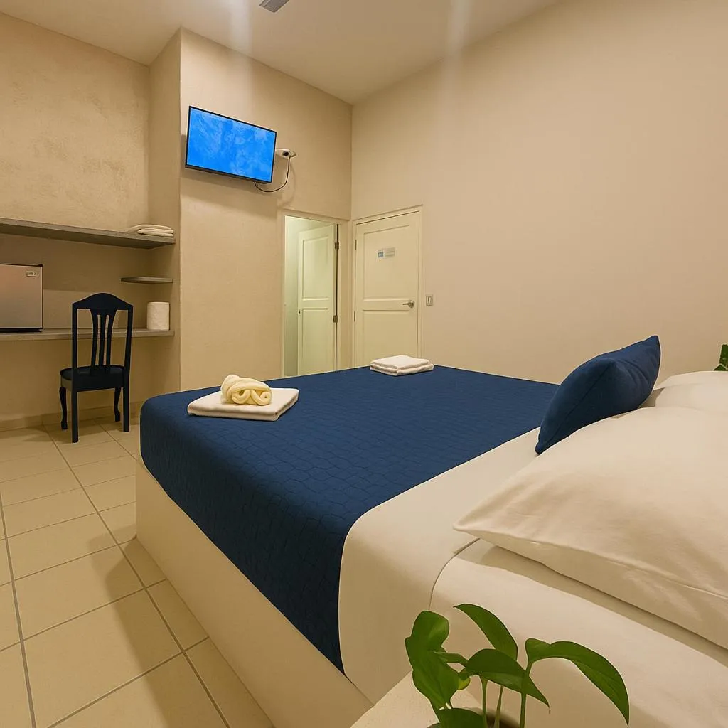 Photo of the whole room, Bed in Kassia Tulum