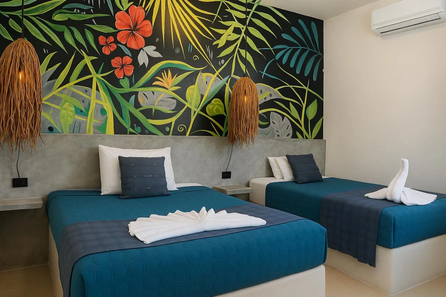 Photo of the whole room, Bed in Kassia Tulum