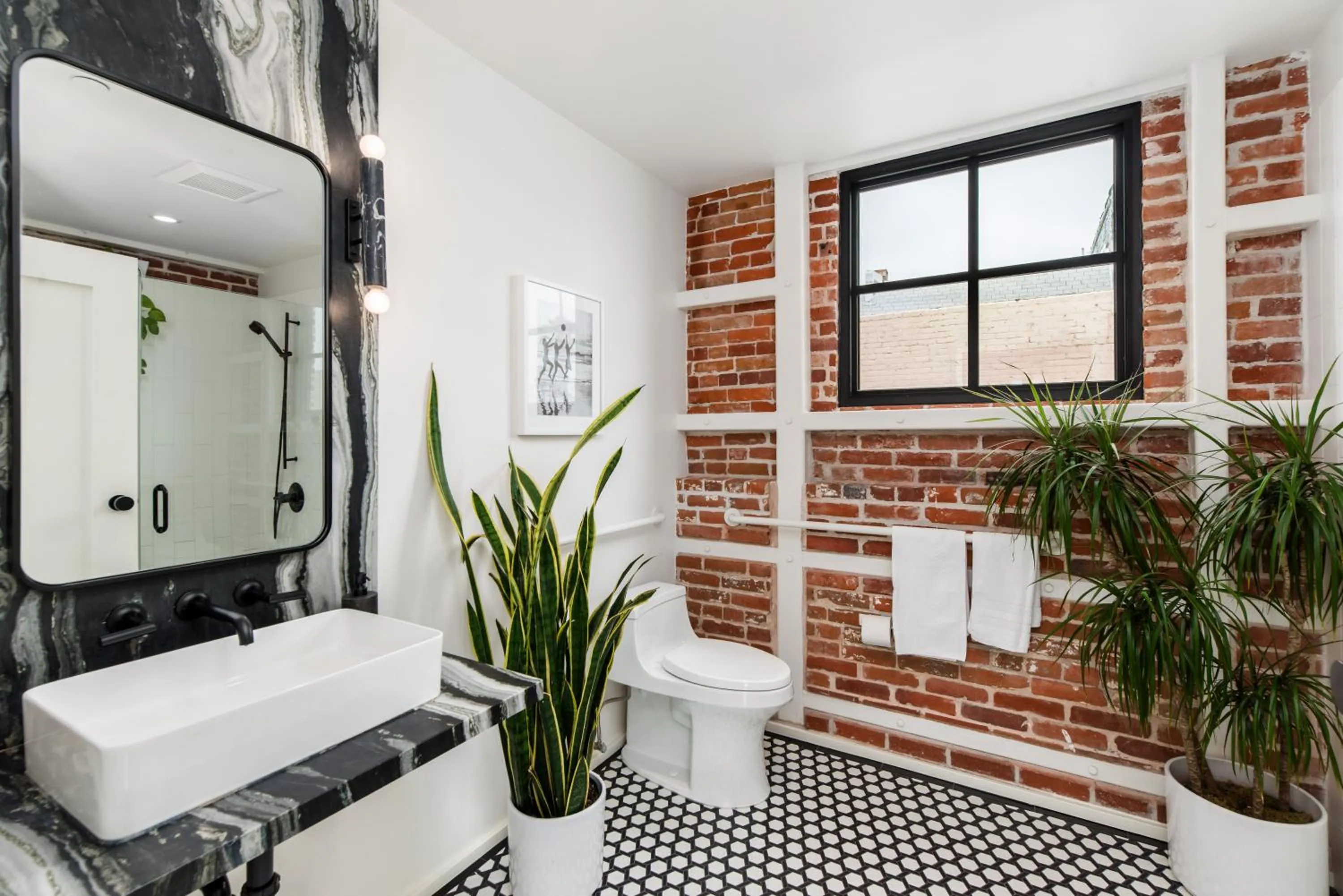 Bathroom in The Brick Boutique Hotel