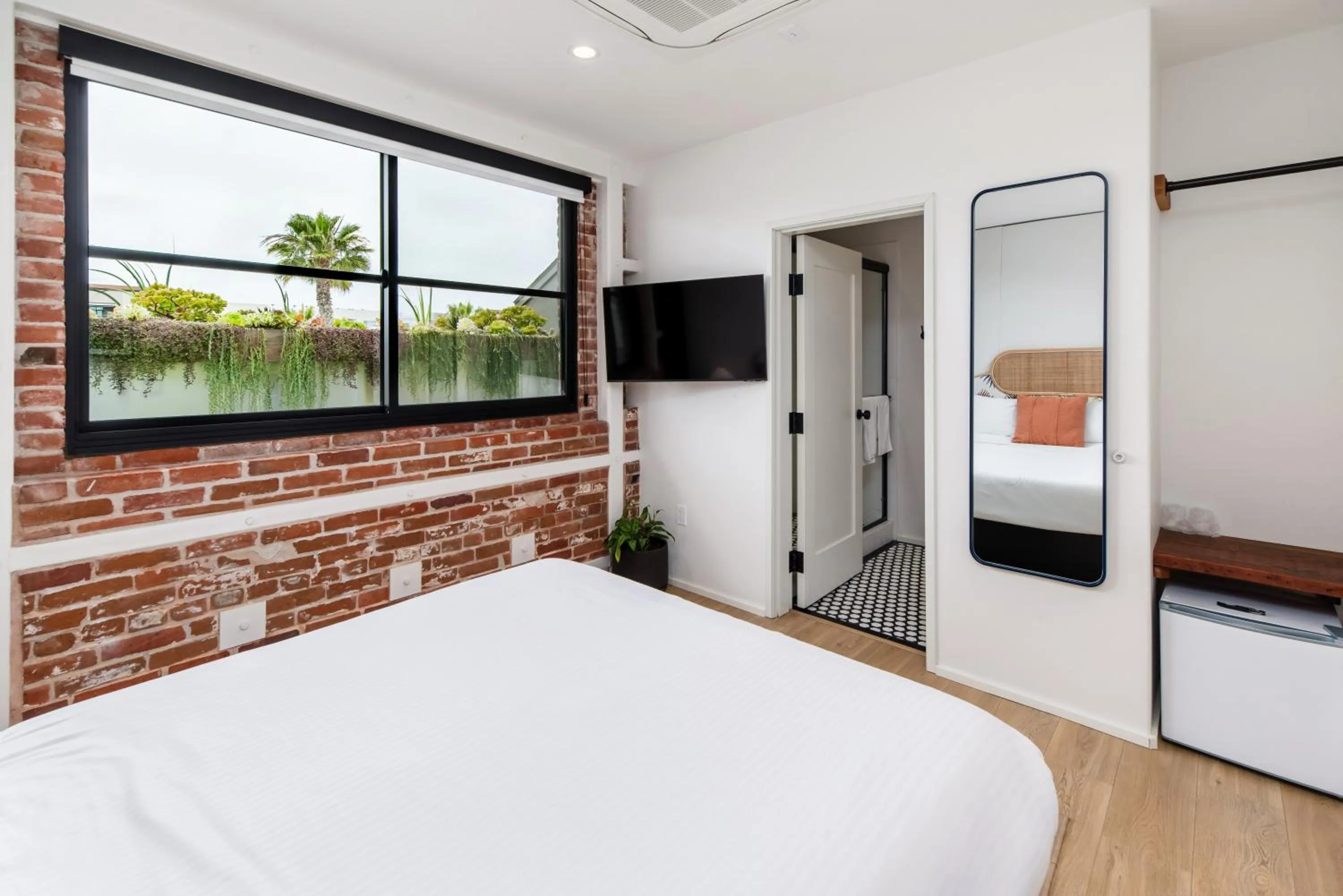 Bed in The Brick Boutique Hotel