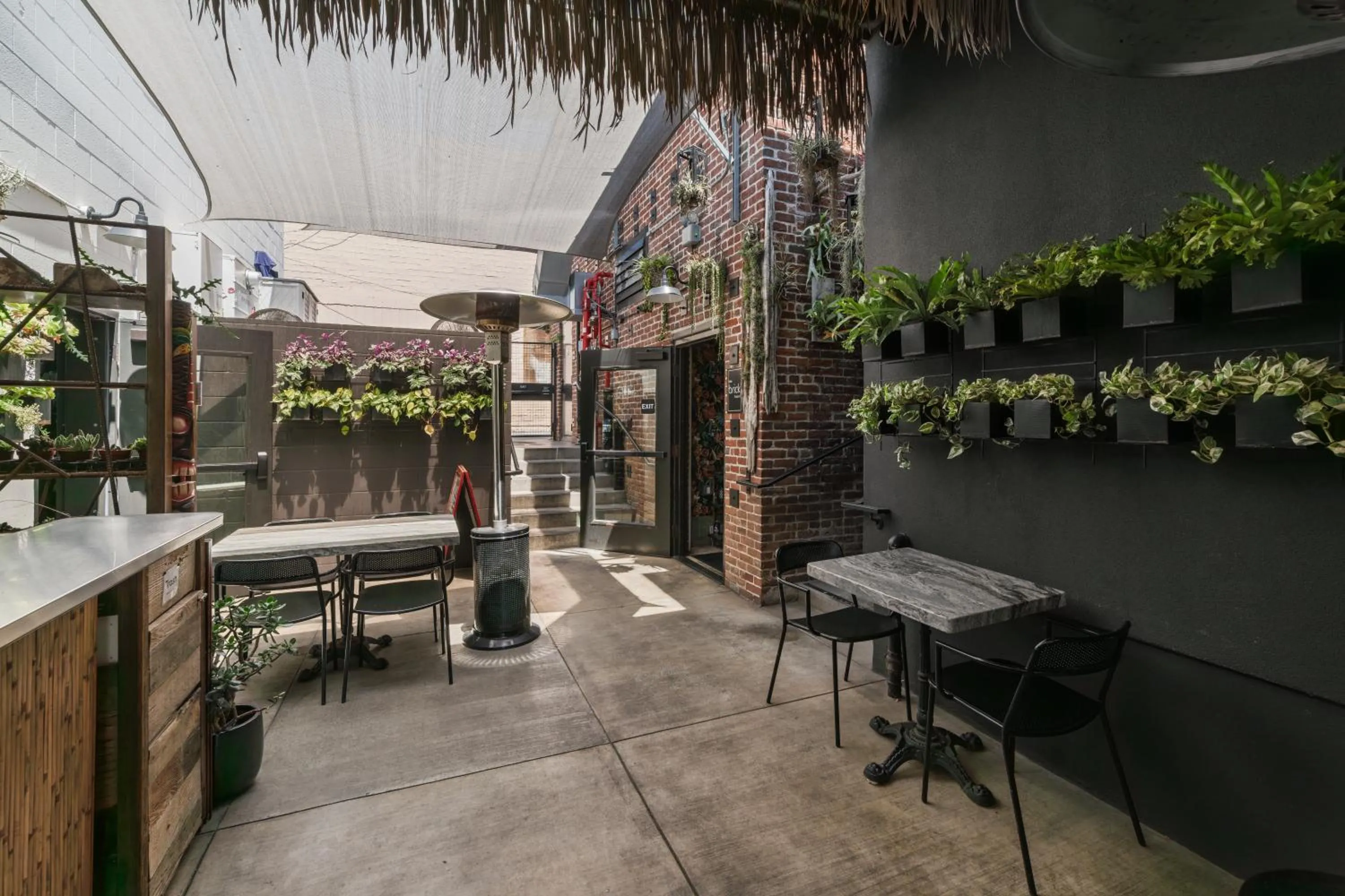 Property building in The Brick Boutique Hotel