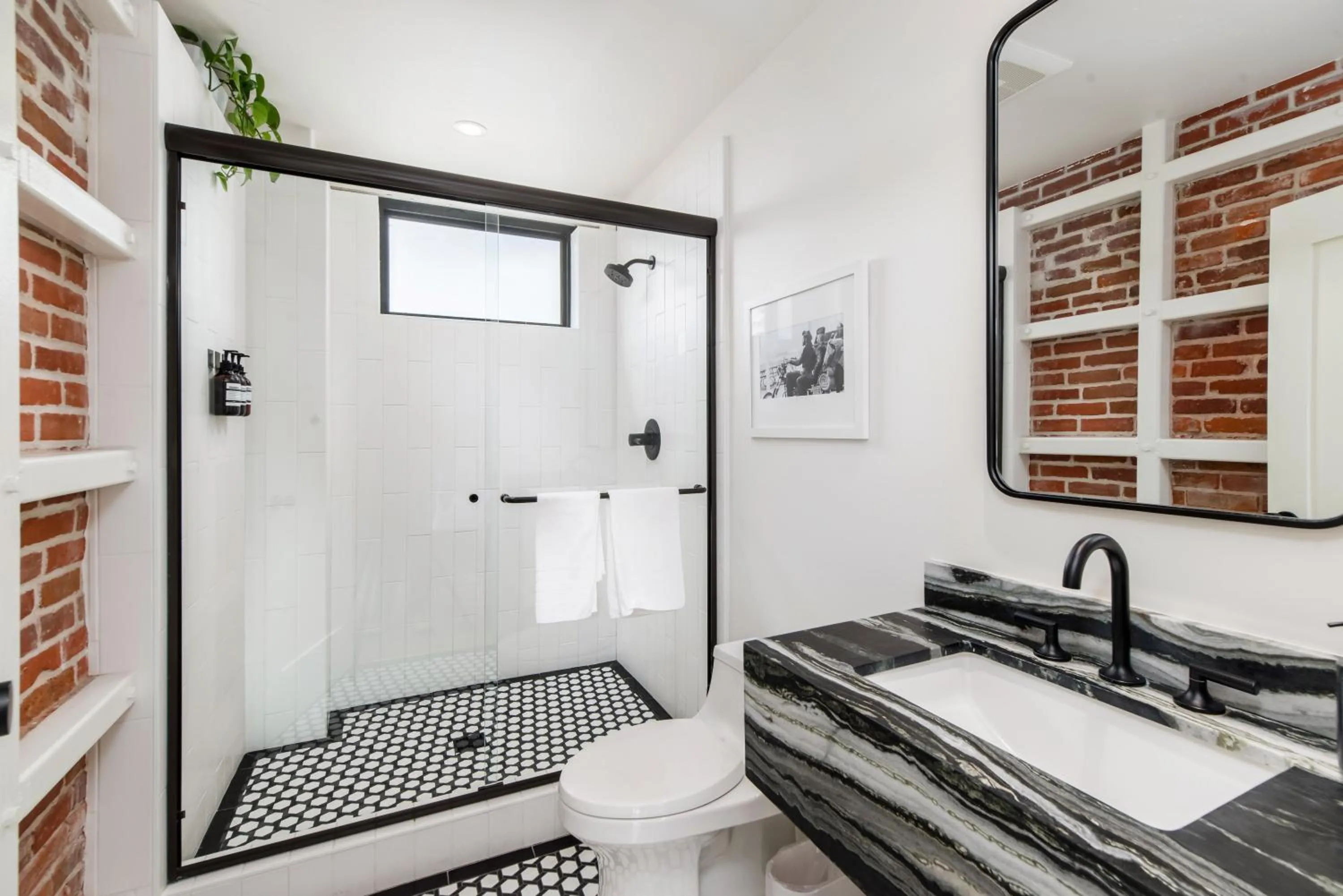 Bathroom in The Brick Boutique Hotel